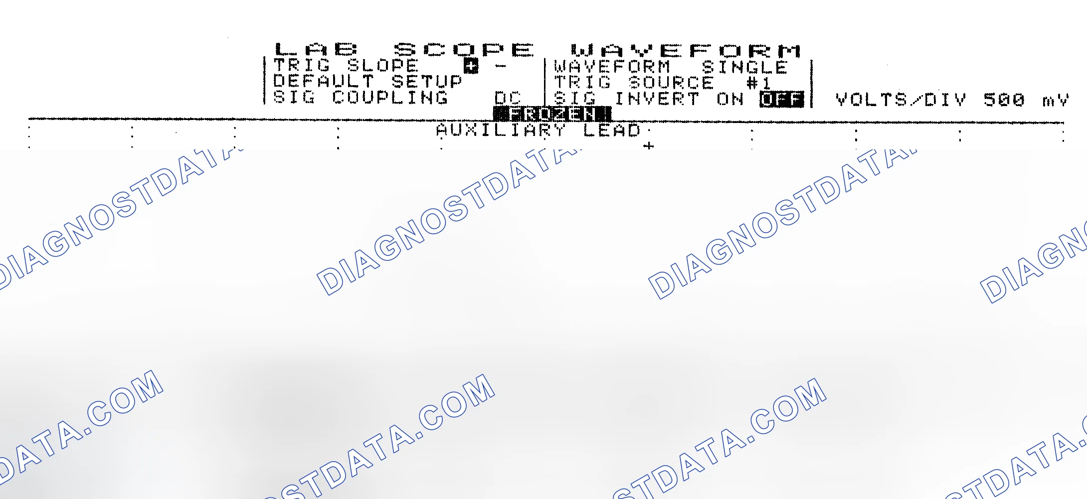 Scheme 10: Single Injector w/Excessive Current Flow - Current Pattern