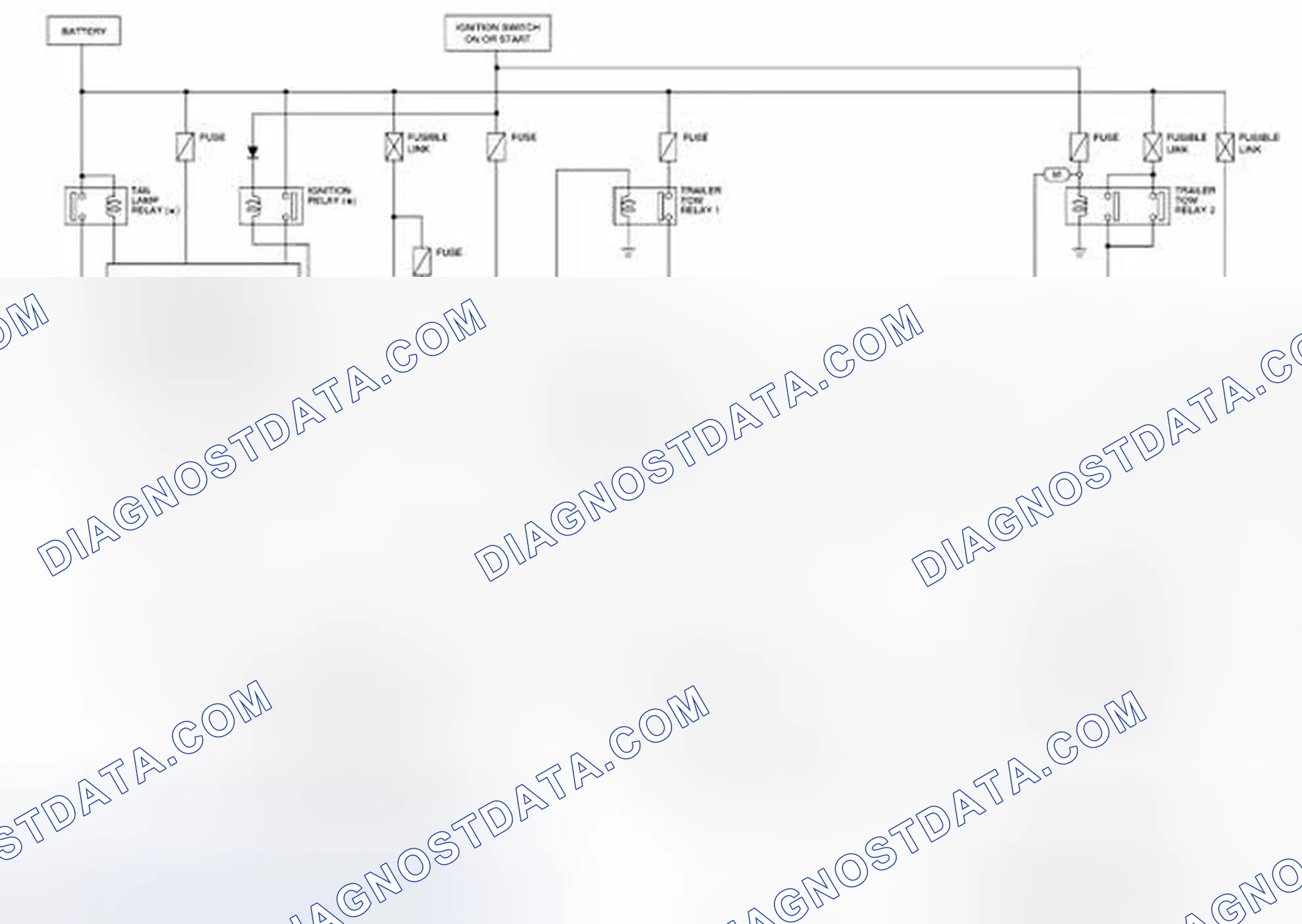 Scheme 5: Trailer Tow - Schematic Diagram