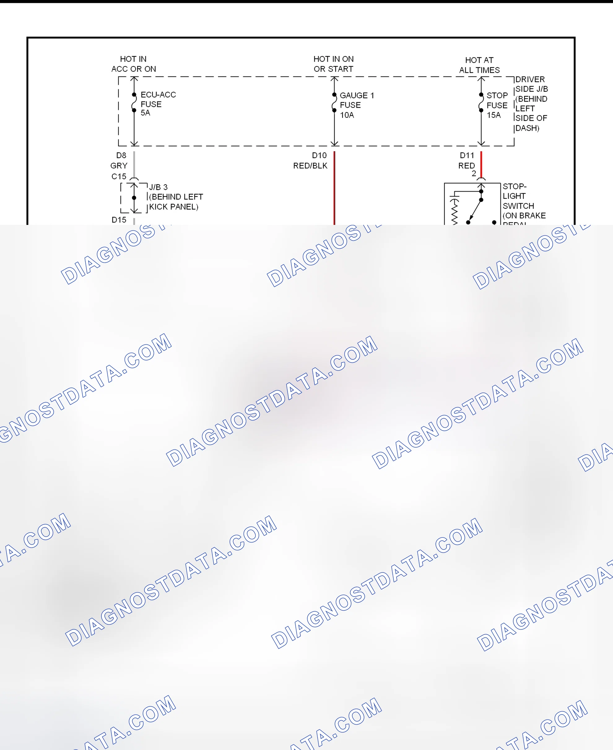 Scheme 317: Shift Interlock System Wiring Diagram (2002 - Toyota Avalon)