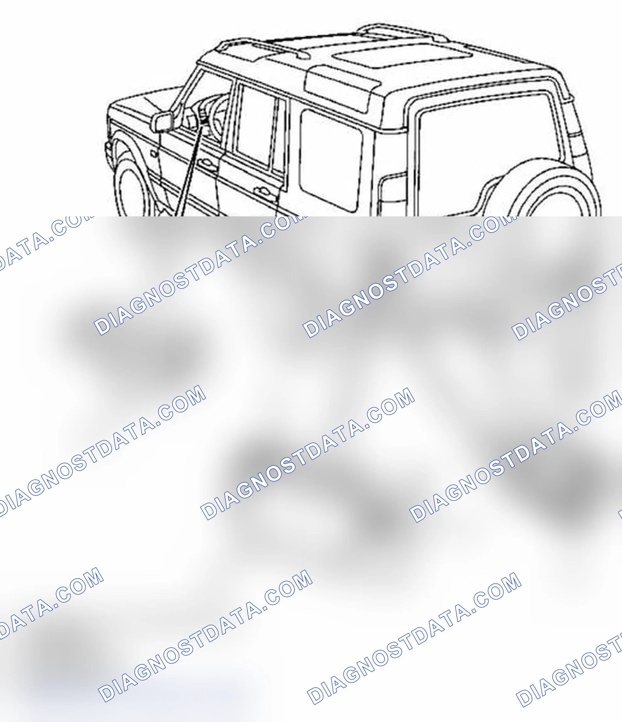 Scheme 1: Park Distance Control - Component Location