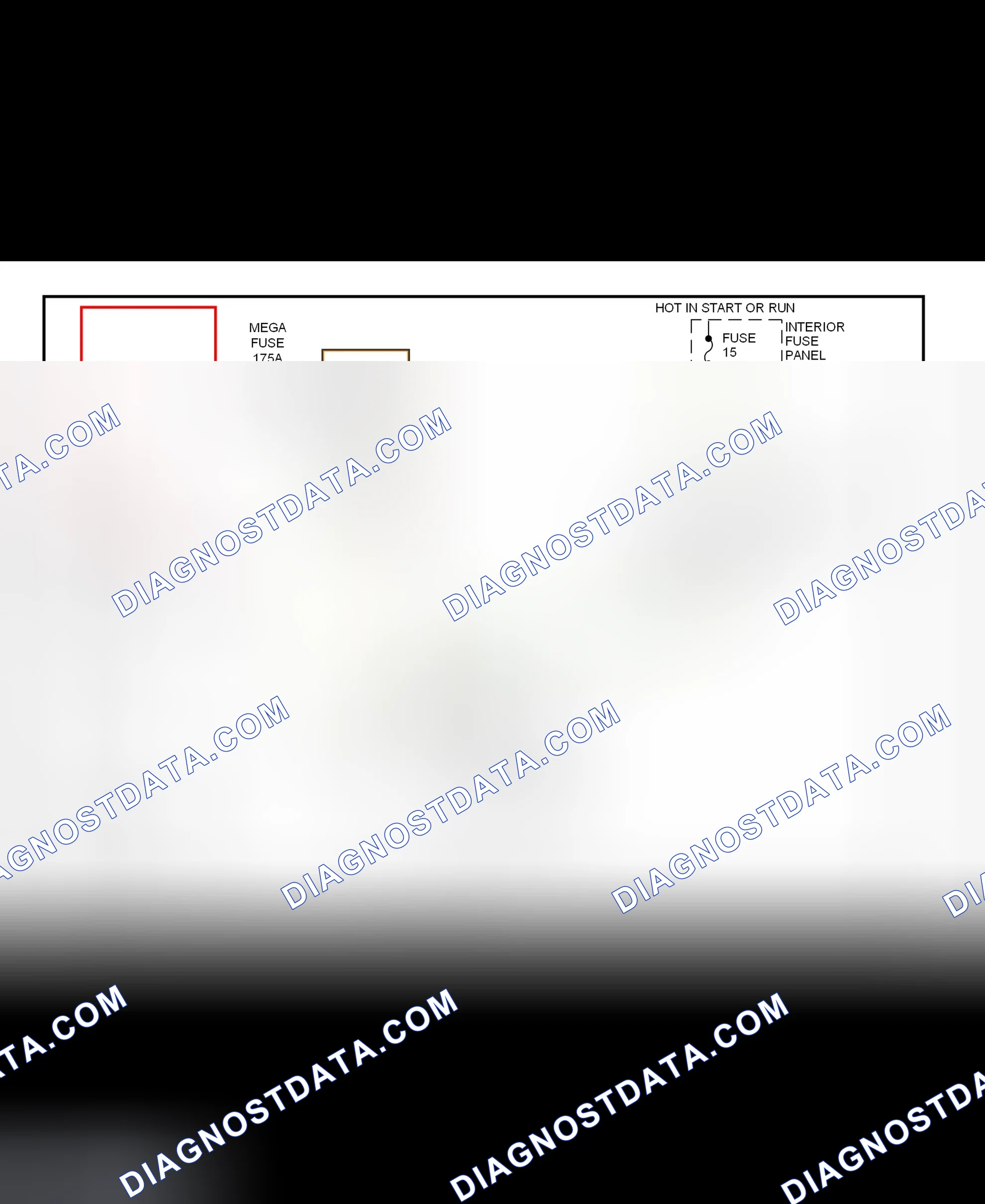Scheme 1: Charging System Wiring Diagram