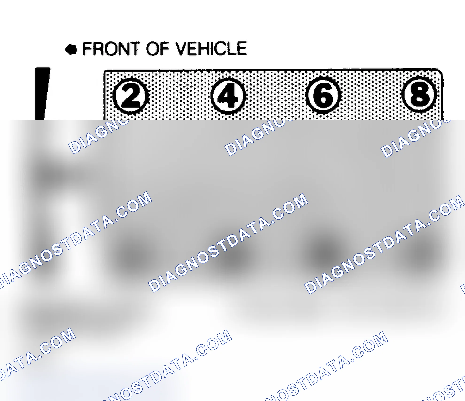 Scheme 6: 6.2L Diesel Engine Firing Order