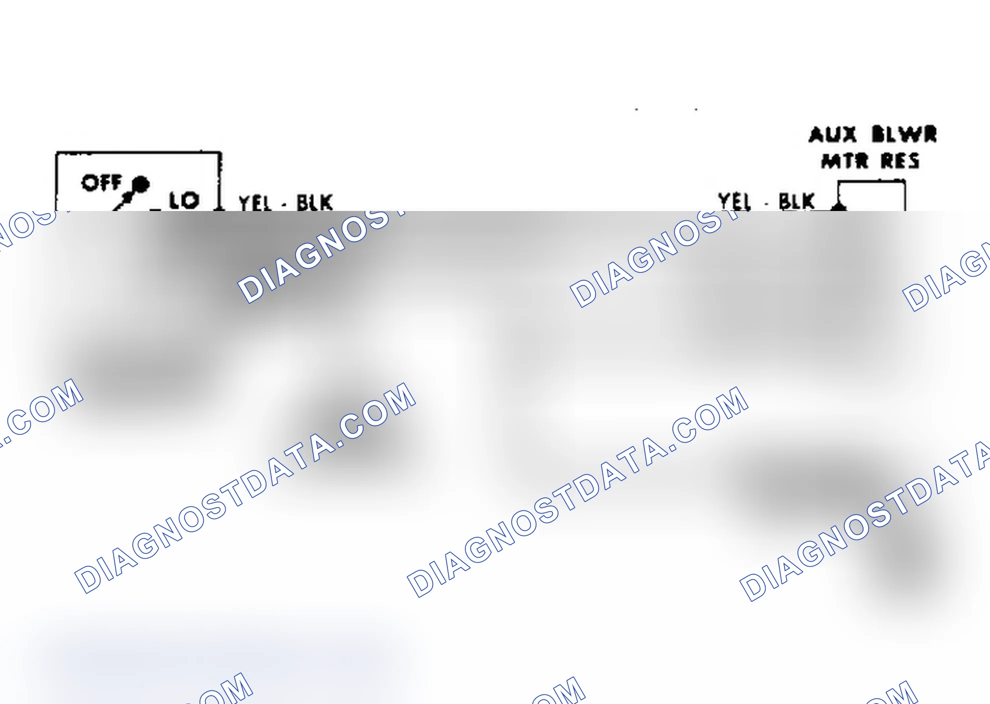 Scheme 18: Manual A/C-Heater Wiring Diagram ("G" Vans - Rear)