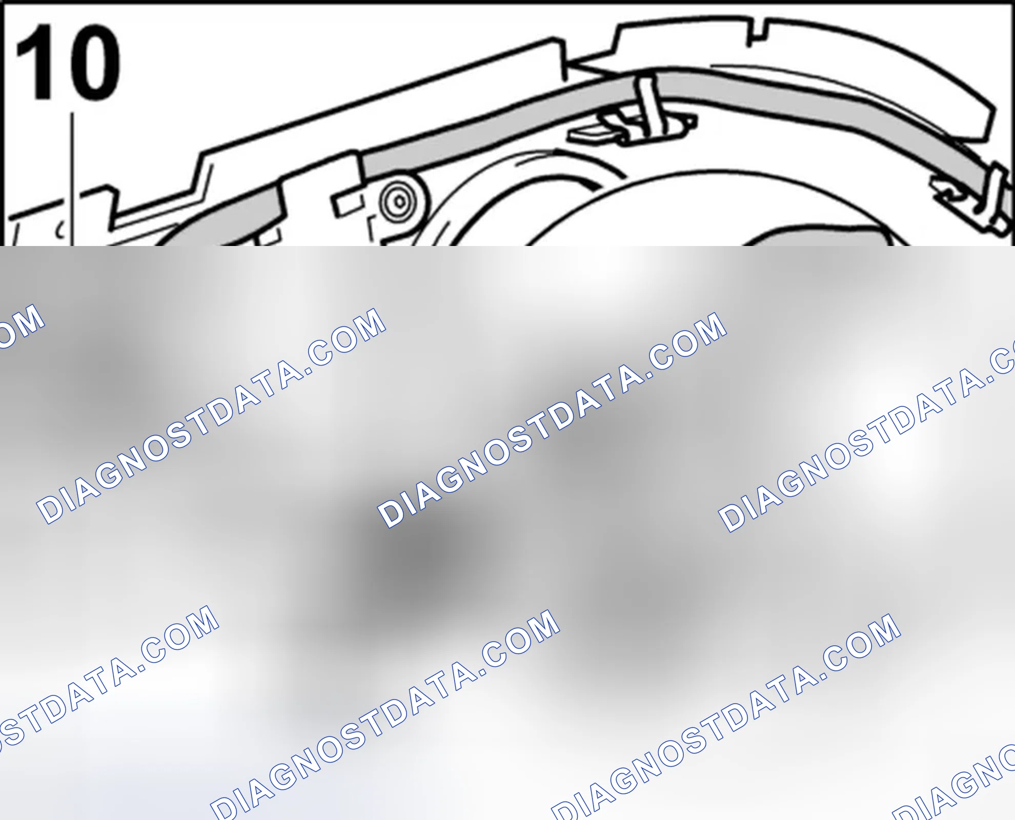 Scheme 79: Installing control part trim panel (mechanical)