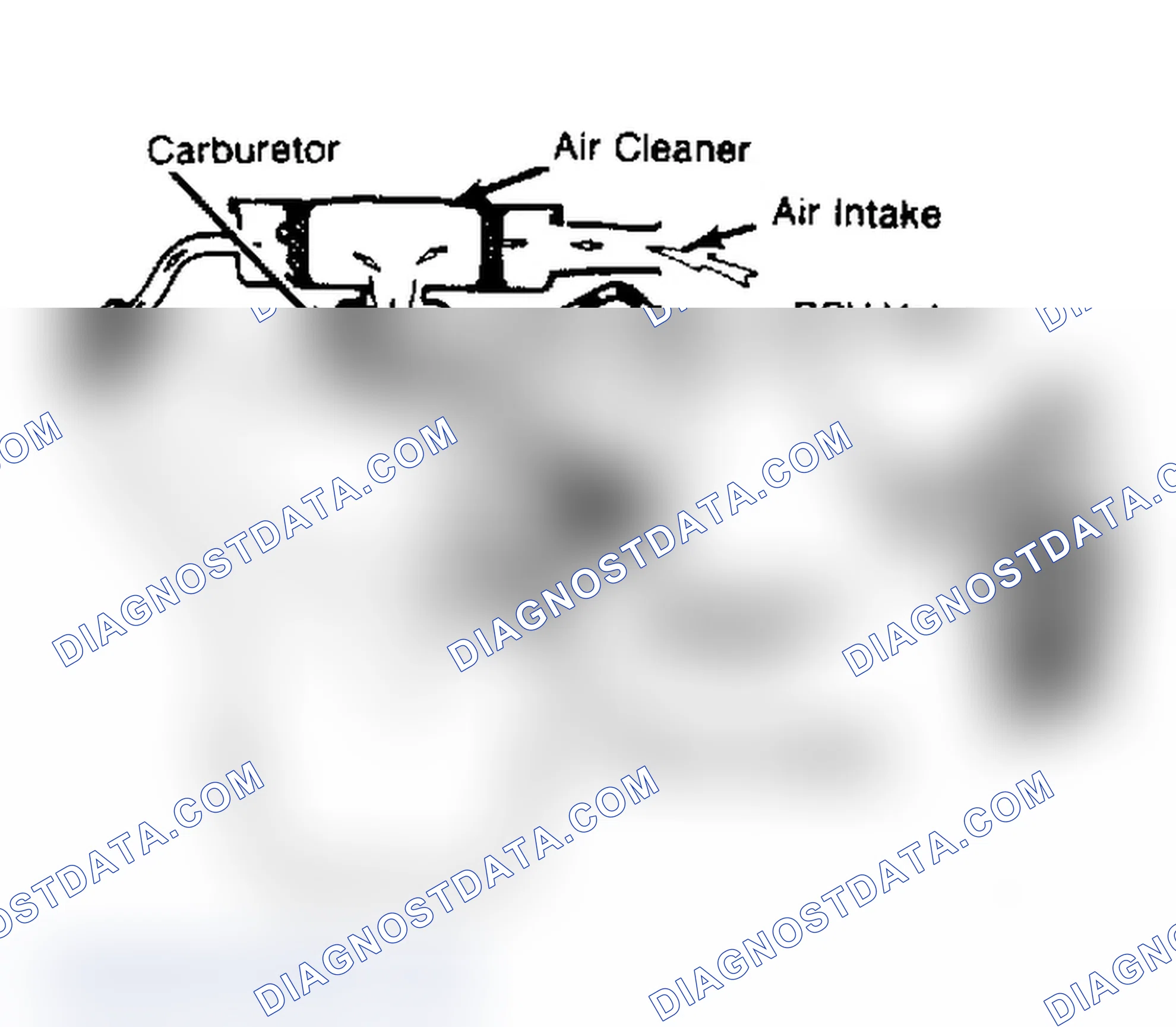 Scheme 49: Crankcase Ventilation System (Typical) Air mixes with blow-by gases and air/fuel mixture, then burns in combustion chamber.