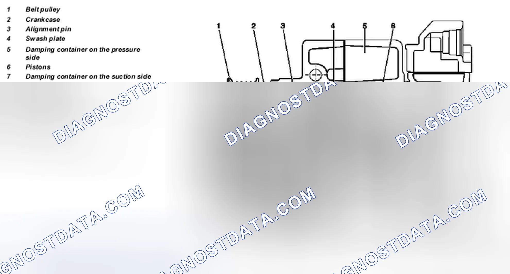 Scheme 1: Identifying Refrigerant Compressor Components