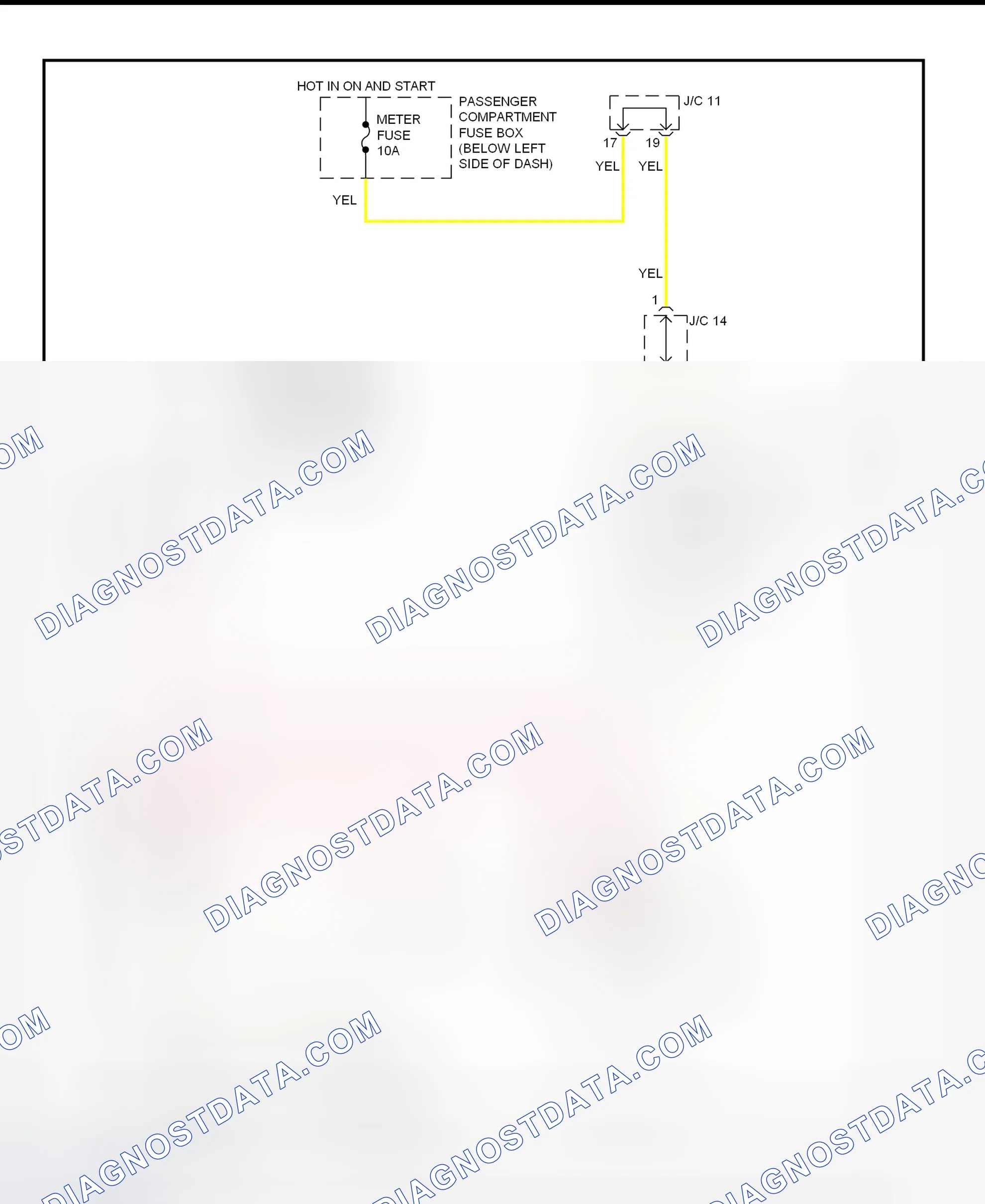 Scheme 1: Charging System Wiring Diagram (Sephia)