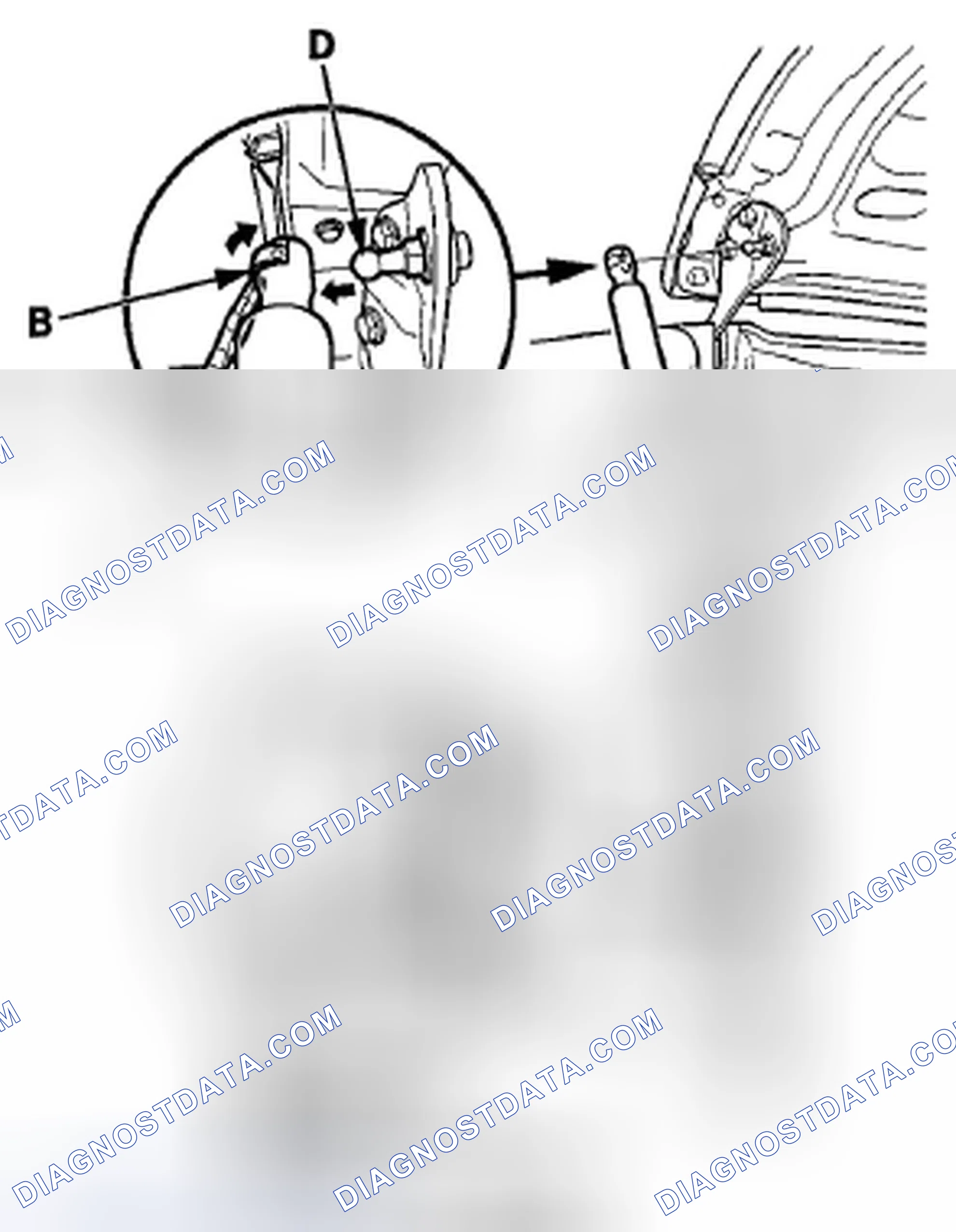 Scheme 116: Tailgate Support Strut Replacement