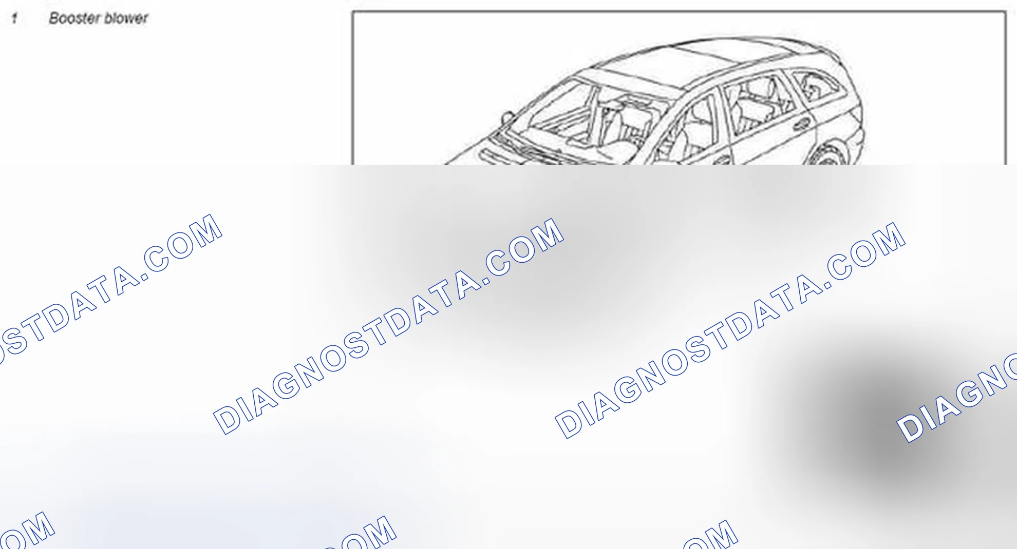 Scheme 137: Booster blower, component description - GF83.10-P-2040RT