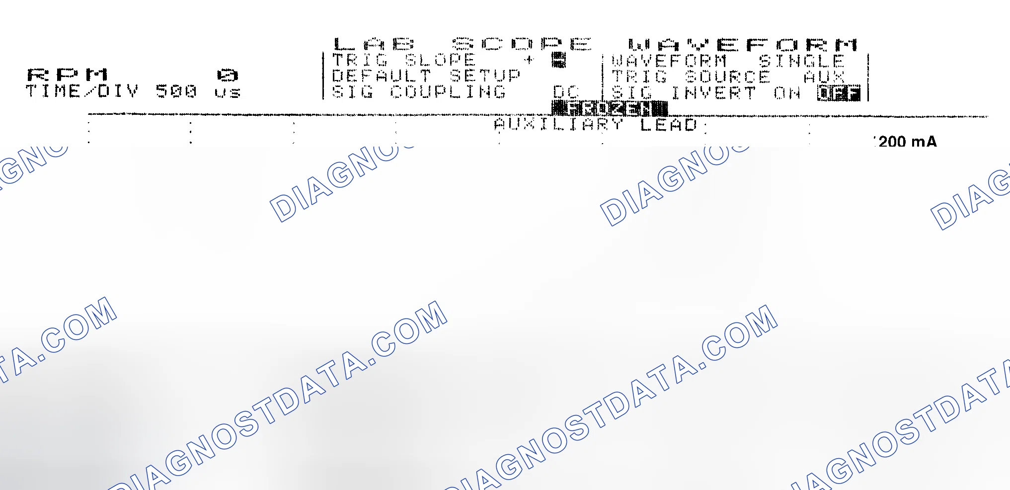 Scheme 17: Single Injector w/Normal Current Flow - Current Pattern