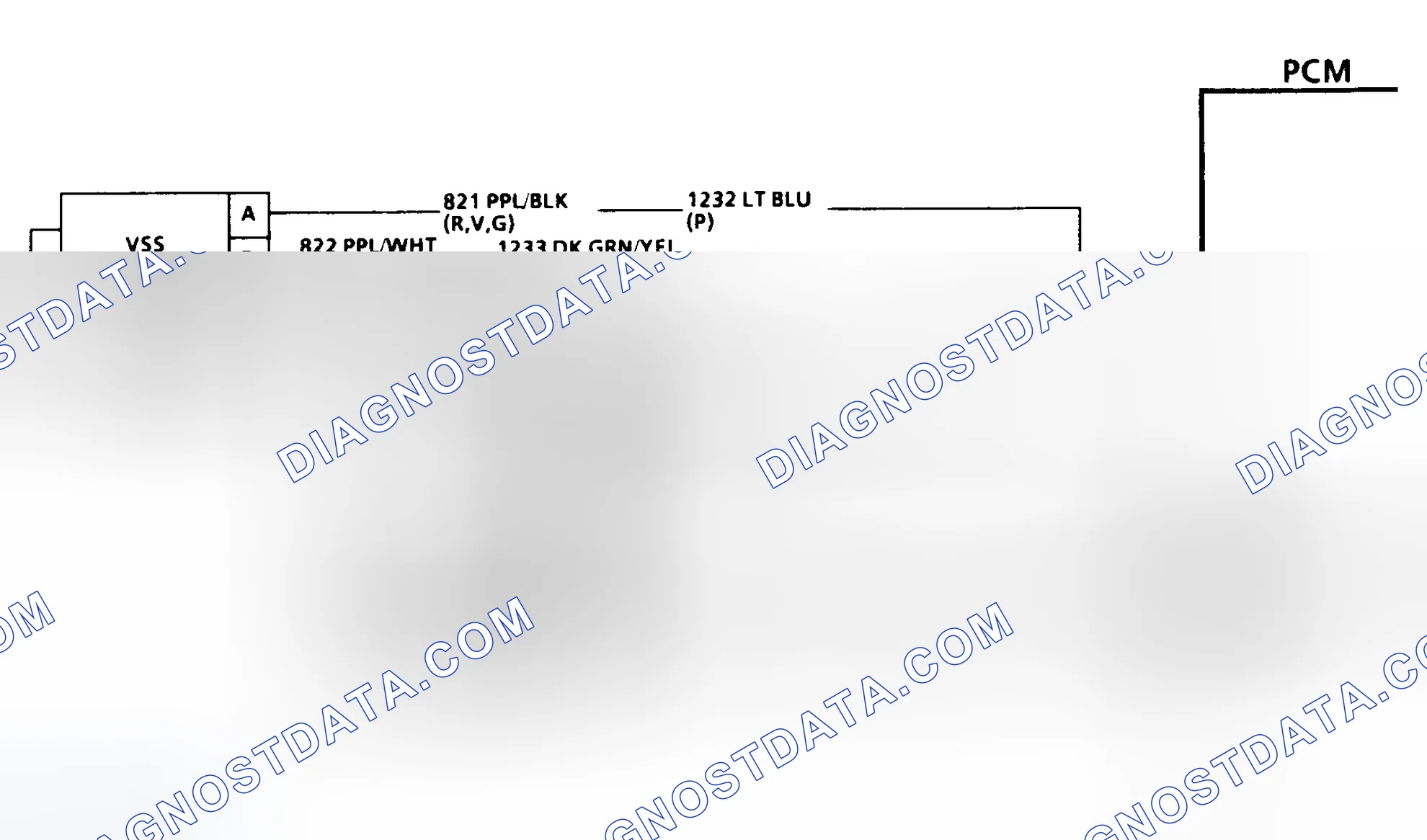 Scheme 95: Code 24 Schematic (2WD W/4L80-E Trans. Except C & K Series) Vehicle Speed Sensor