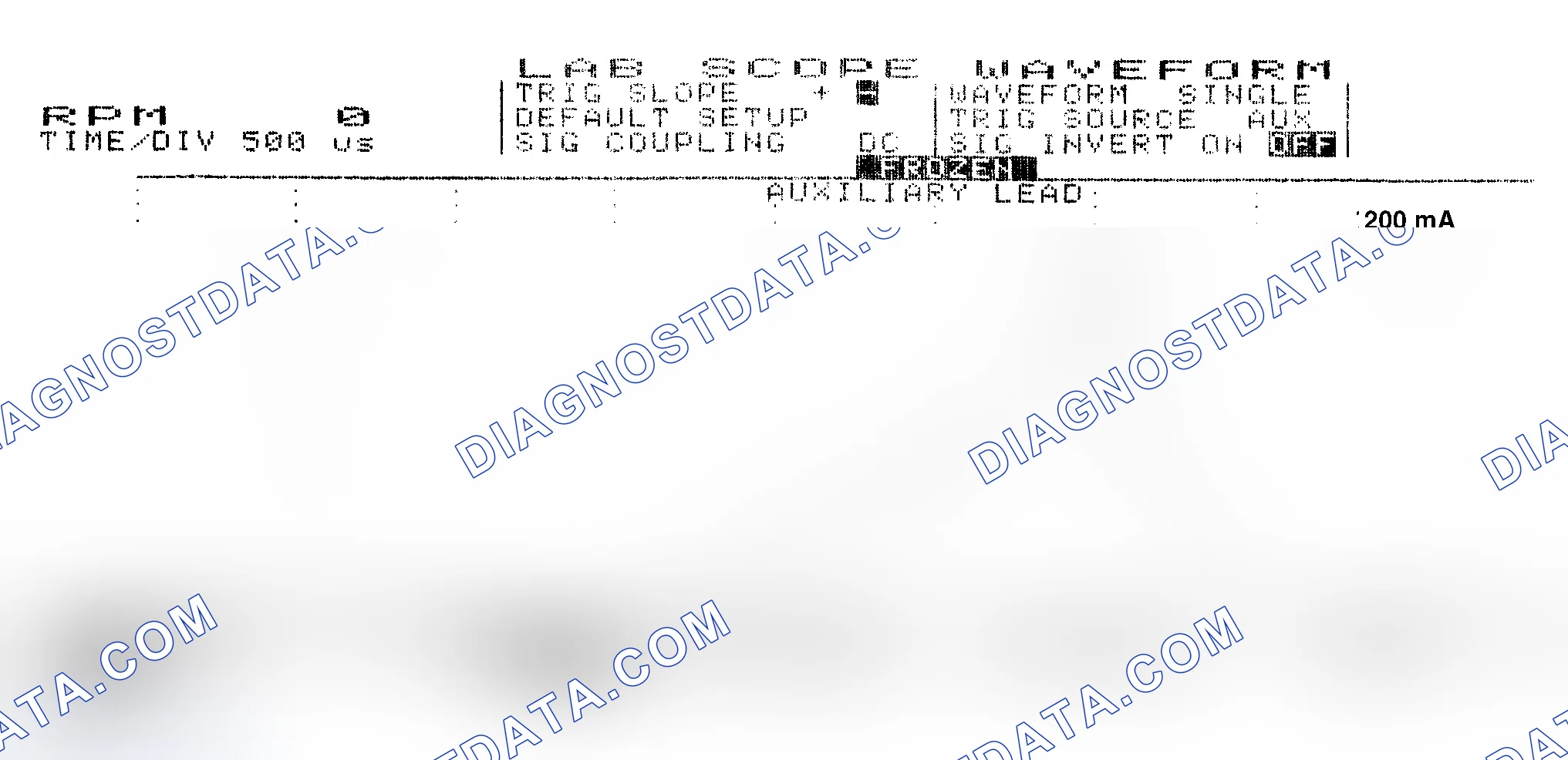 Scheme 17: Single Injector w/Normal Current Flow - Current Pattern