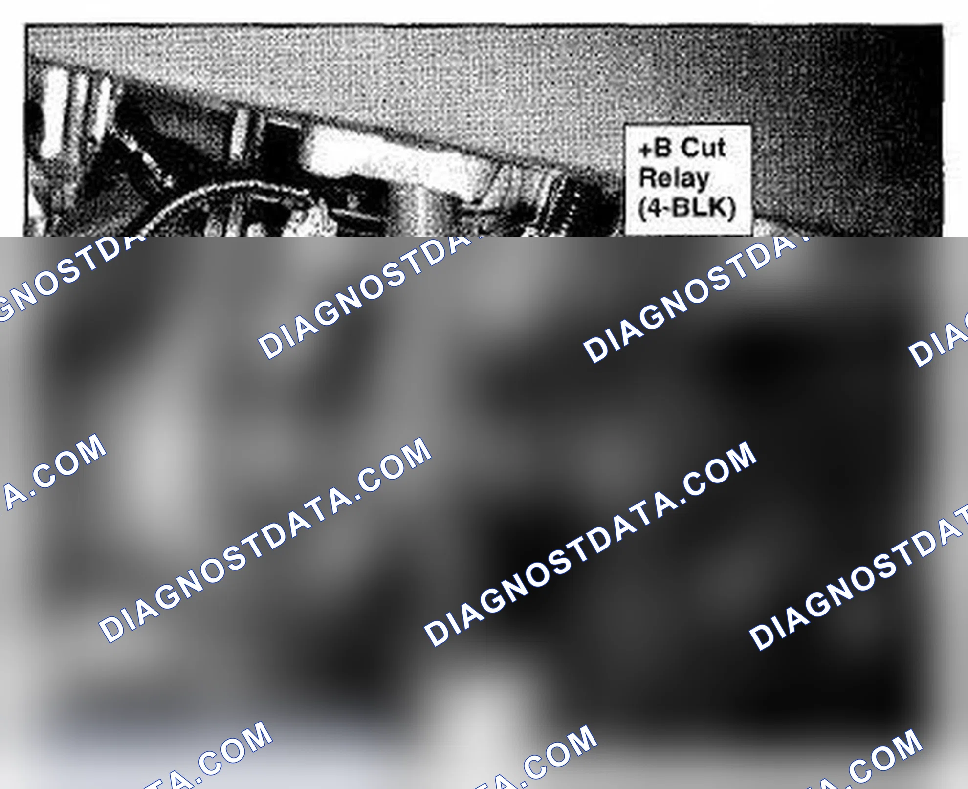 Scheme 1234: Under Left Side Of Dash (M/T) Component Location (Photo 225)