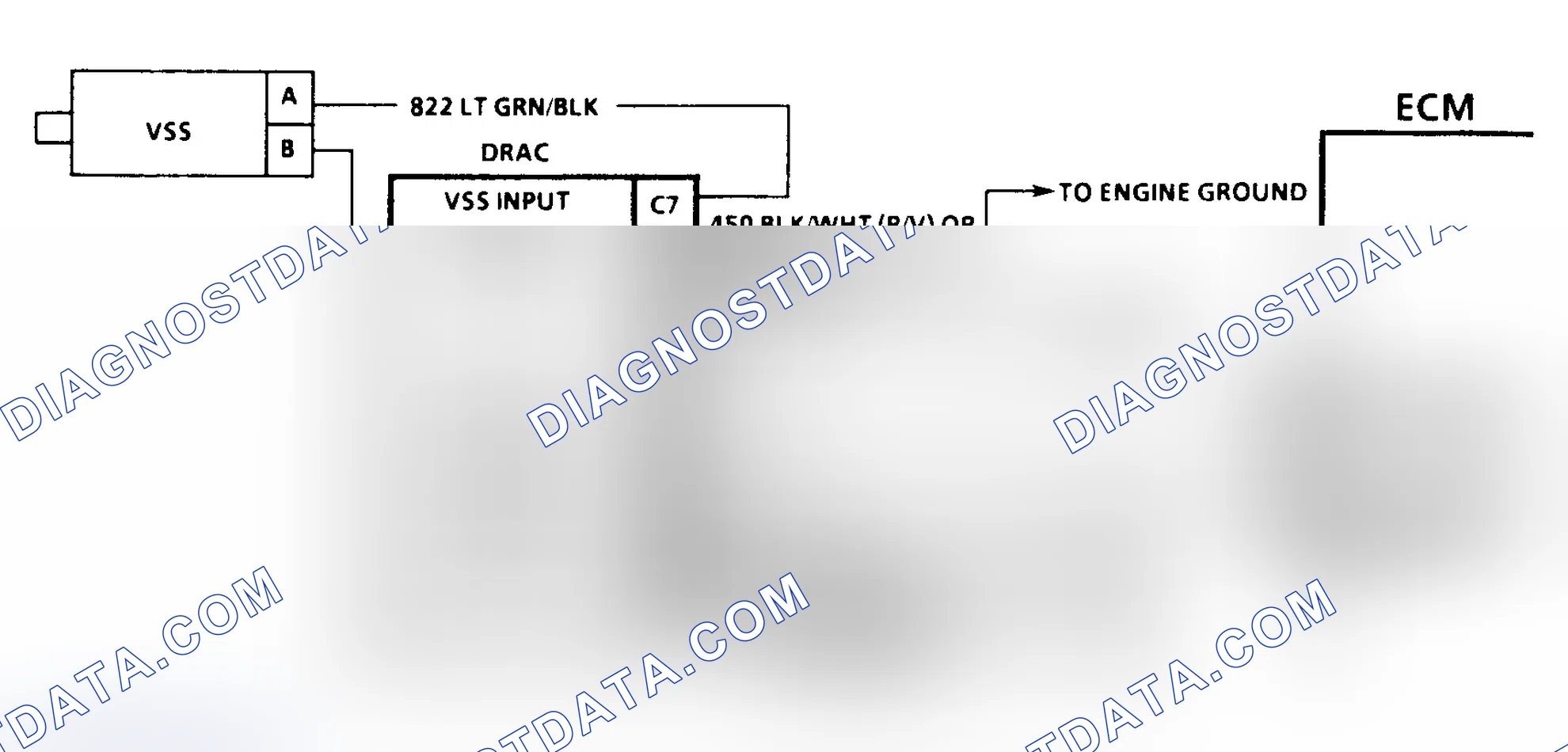 Scheme 113: Code 24 Schematic (Astro, Safari & G, P, R & V W/O 4L80-E Transmission) Vehicle Speed Sensor