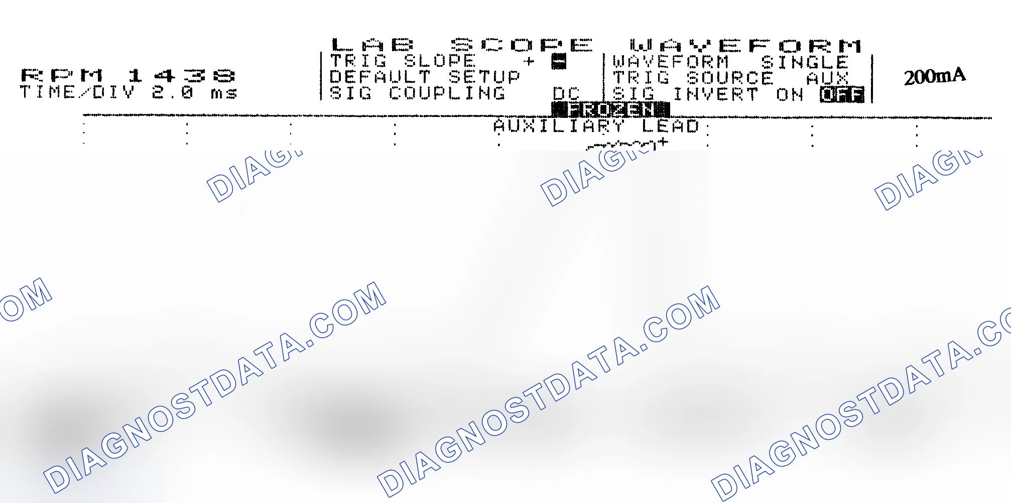 Scheme 15: Single Injector w/Normal Current Flow - Current Pattern