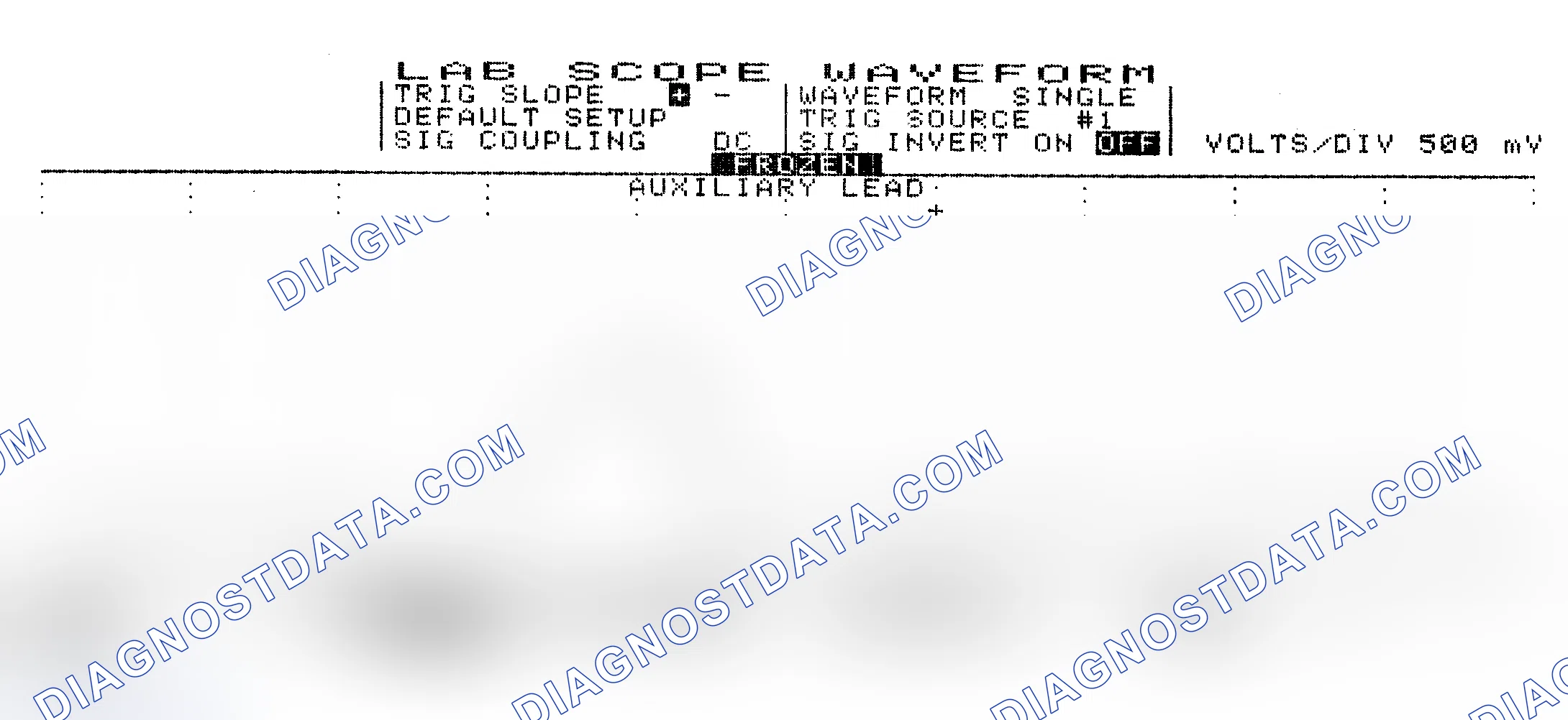 Scheme 10: Single Injector w/Excessive Current Flow - Current Pattern