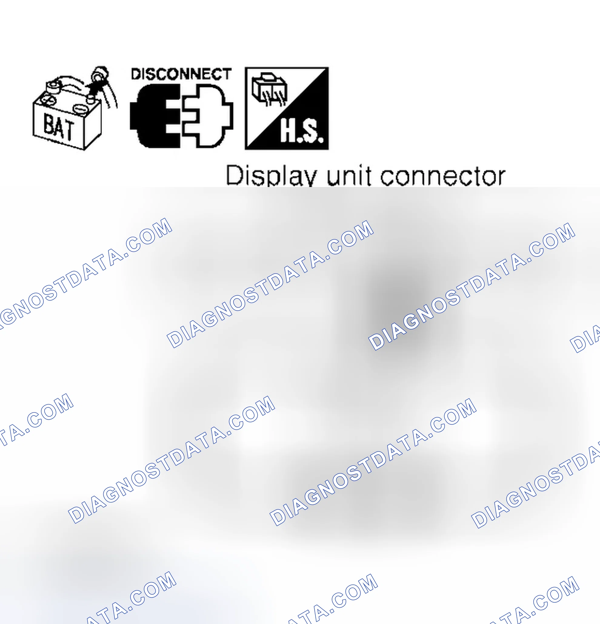 Scheme 319: Display Unit Circuit Check