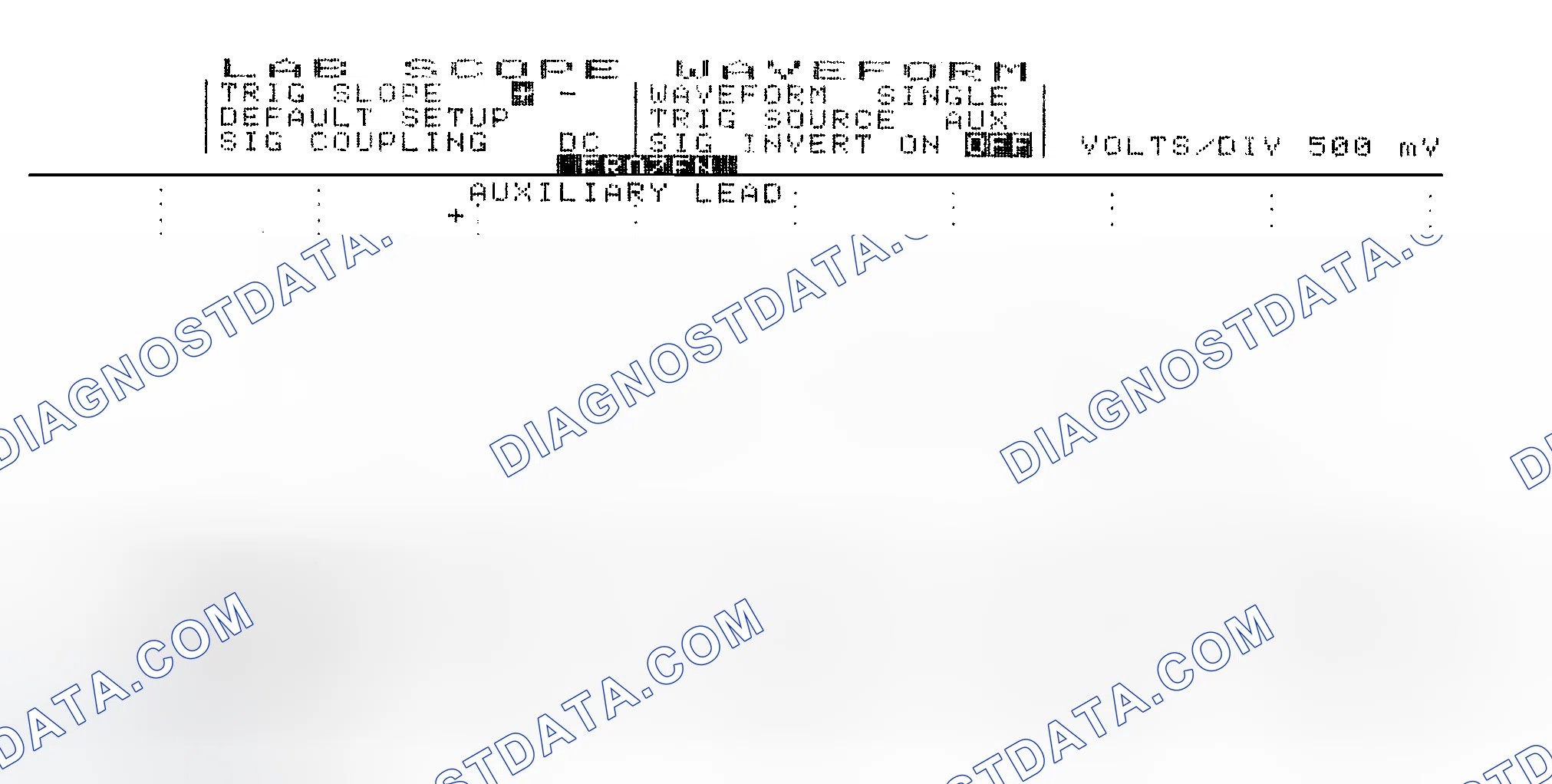 Scheme 14: Single Injector w/Excessive Current Flow - Current Pattern