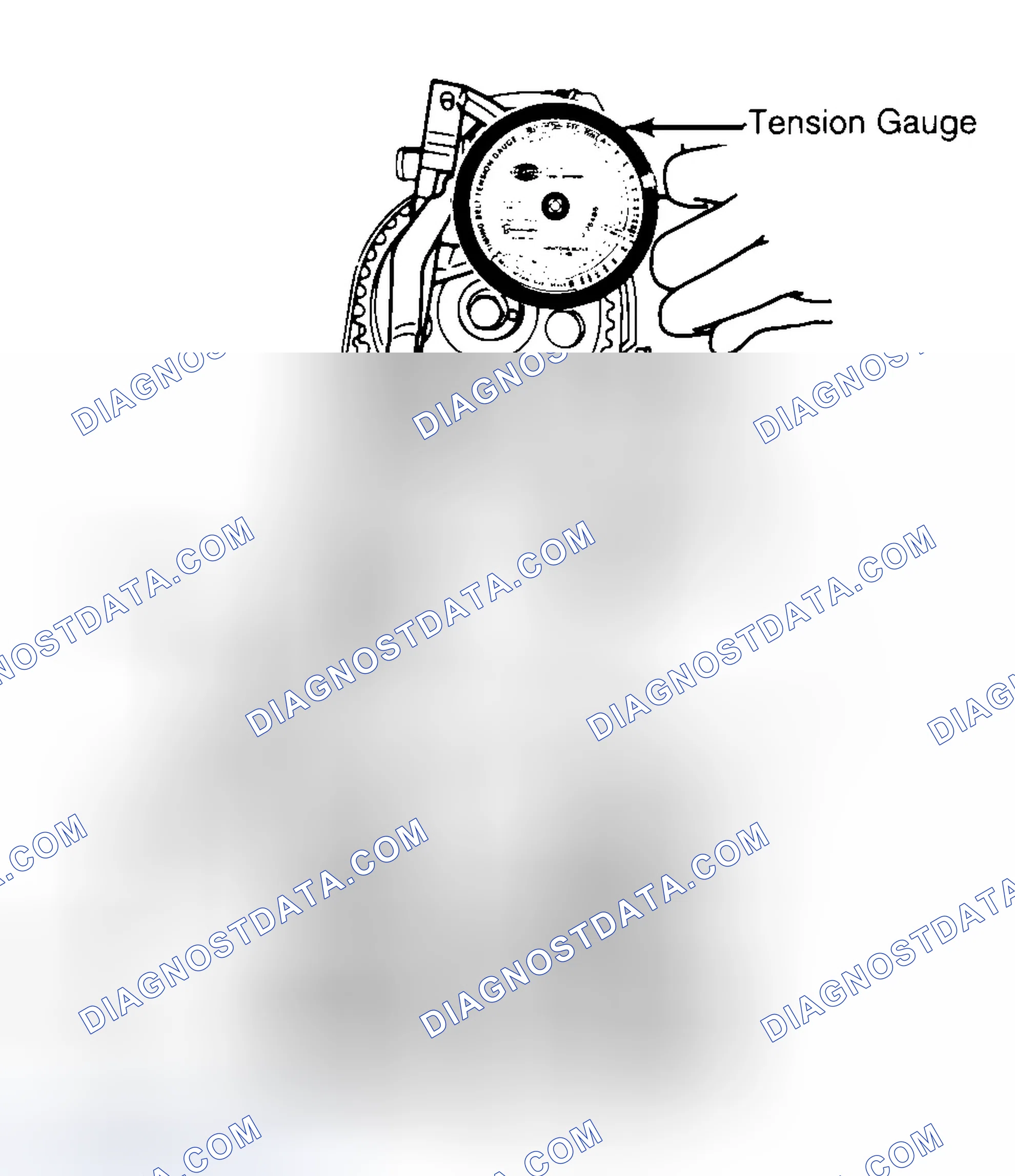 Scheme 3: Adjusting Typical Timing Belt Tension