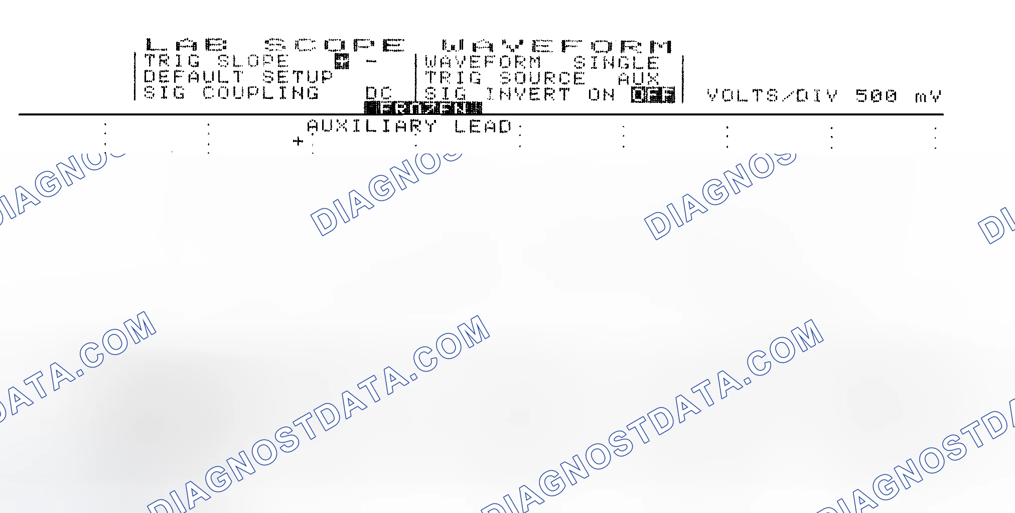 Scheme 14: Single Injector w/Excessive Current Flow - Current Pattern