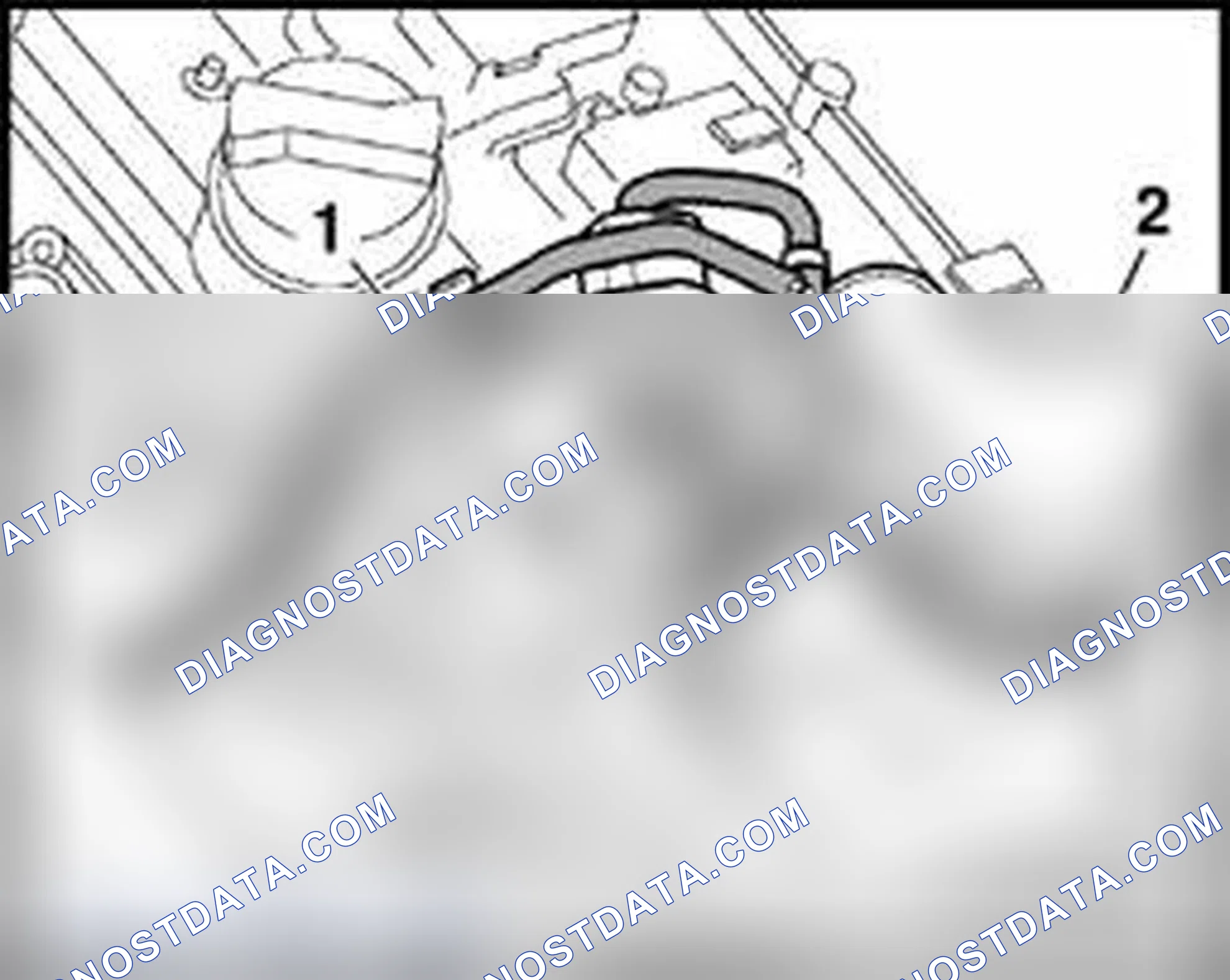 Scheme 89: Installed position: Recirculating valve for turbocharger -N249