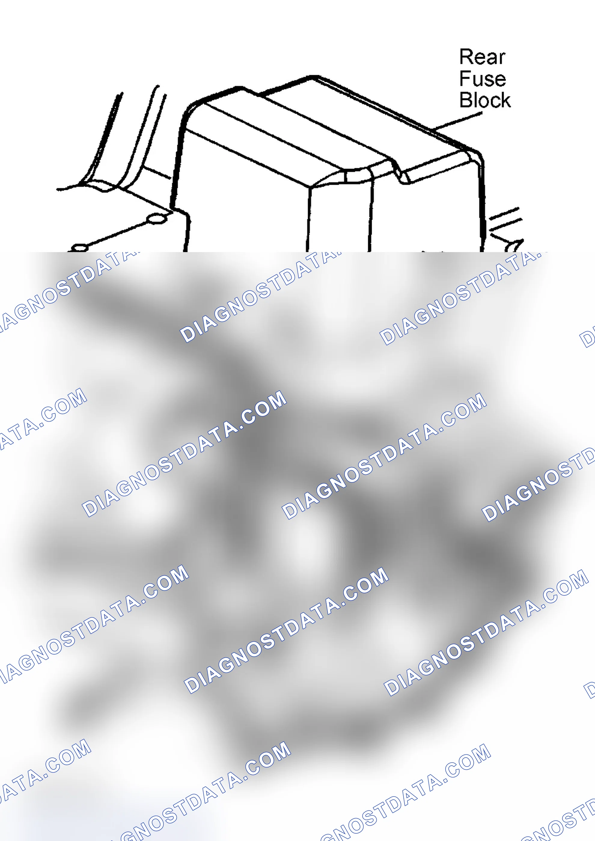 Scheme 2: REAR FUSE BLOCK