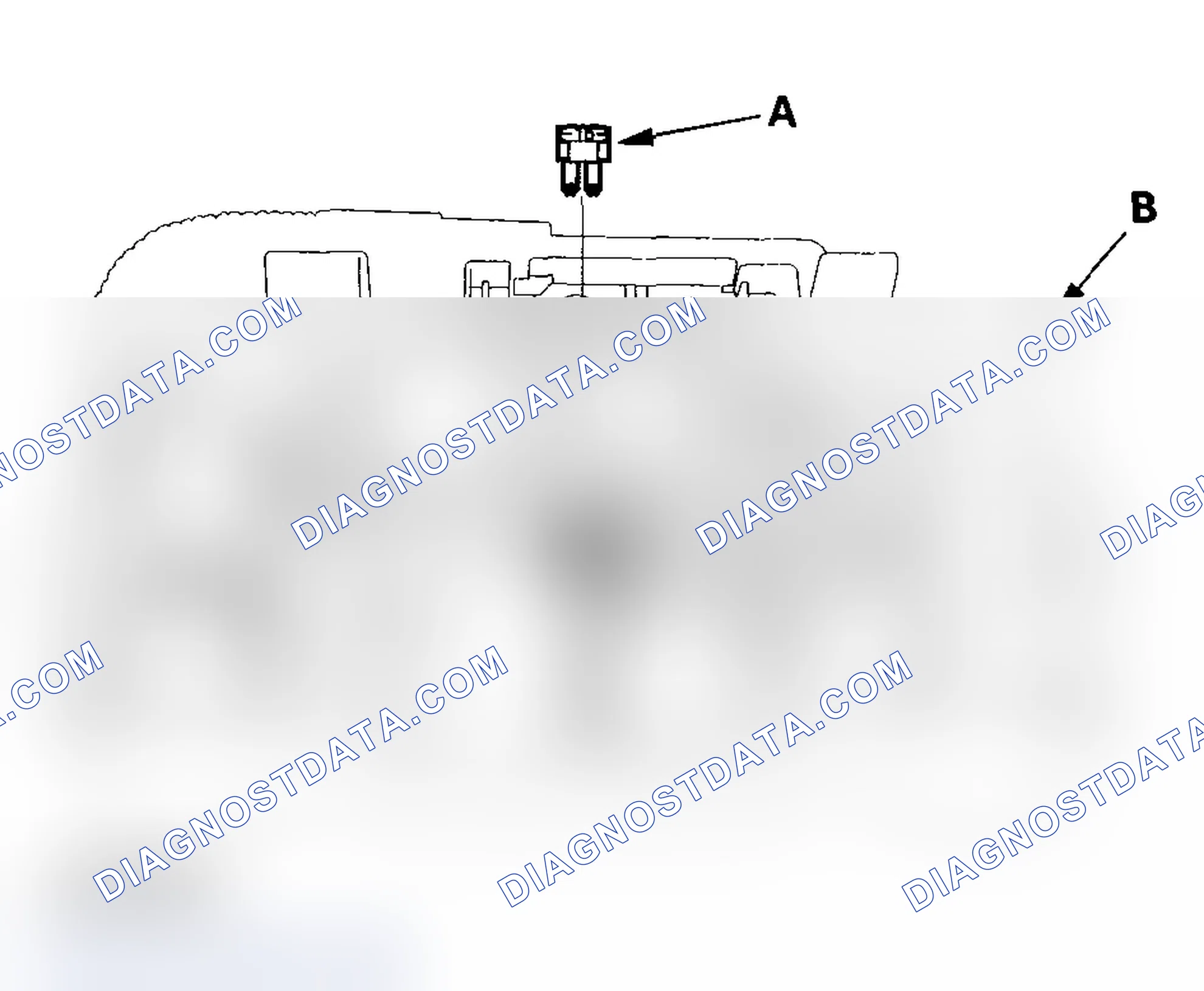Scheme 19: Reset the ECM/PCM by removing the fuse