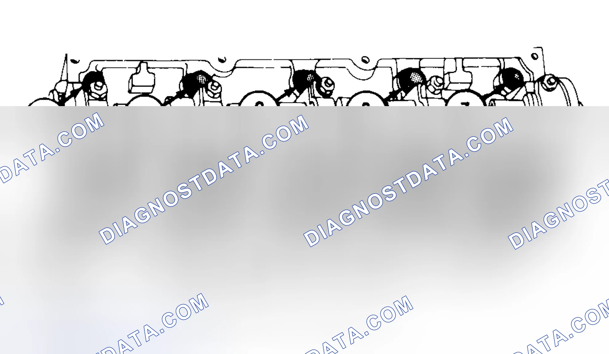 Scheme 7: Typical Cylinder Head Tightening or Loosening Sequence