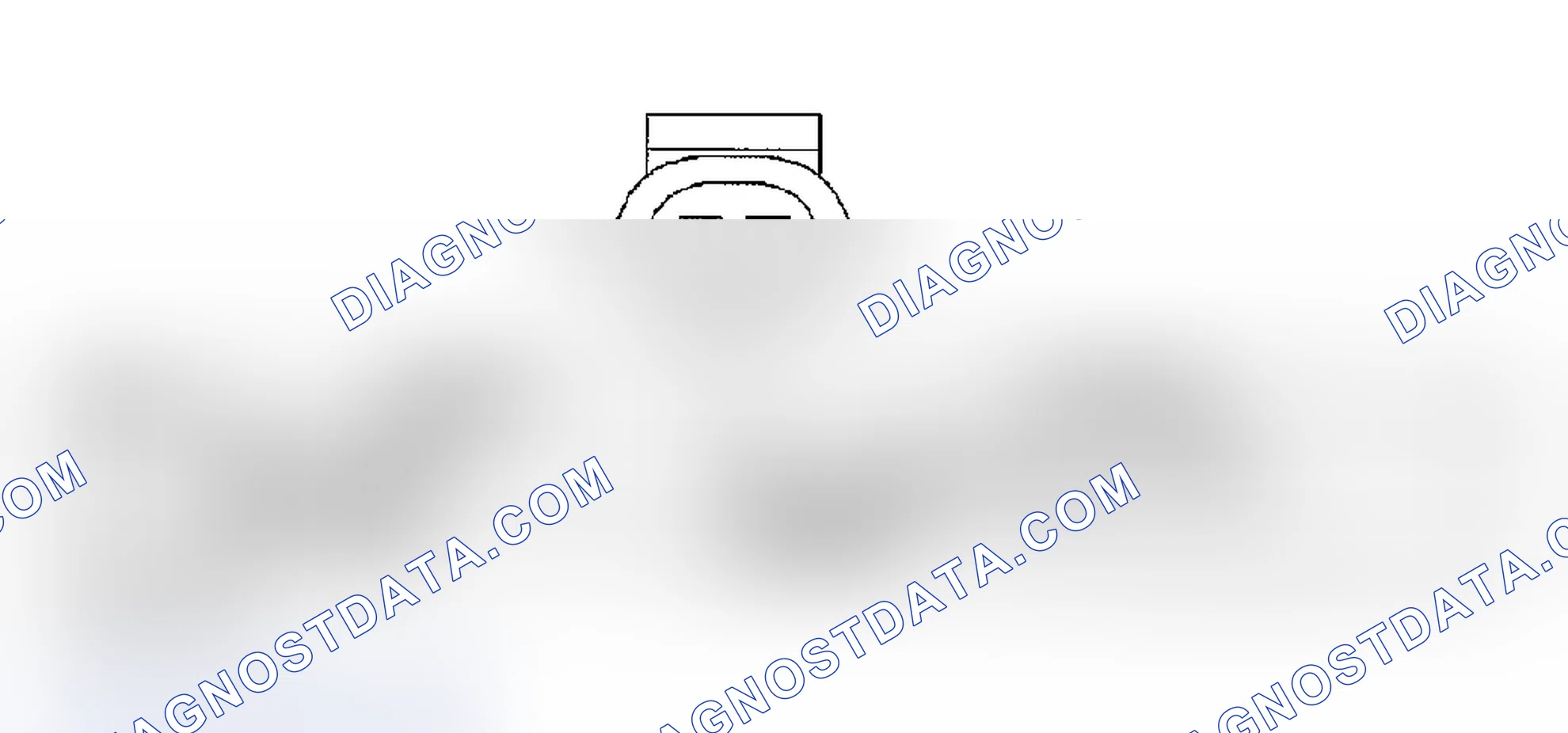 Scheme 772: FUEL HEATER CONNECTOR END VIEW