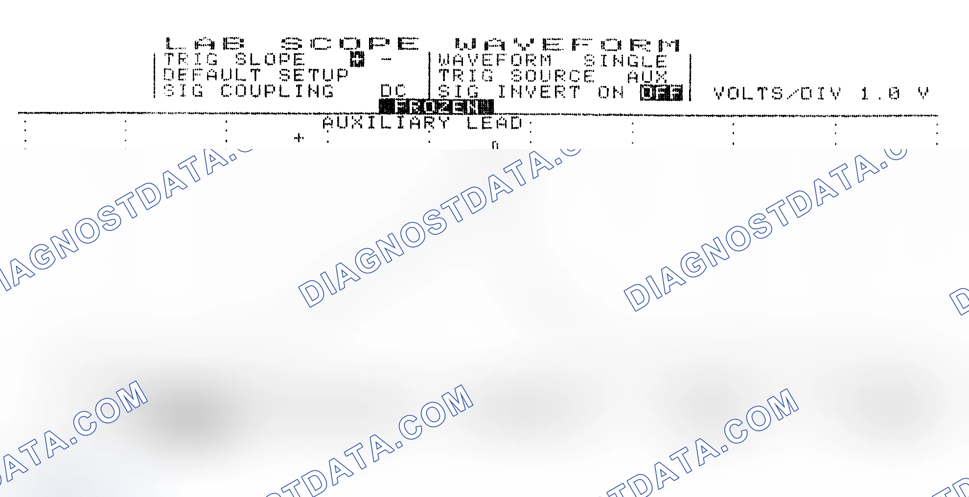 Scheme 19: Single Injector w/Excessive Current Flow - Current Pattern