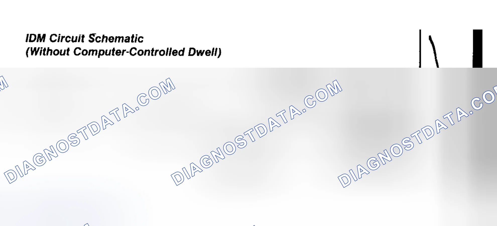 Scheme 98: IDM Circuit Schematic (Mark VII, Mustang 5.0L)