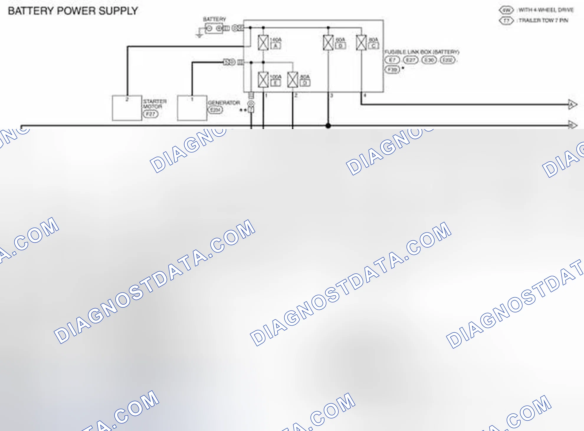 Scheme 33: Wiring Diagram - Battery Power Supply