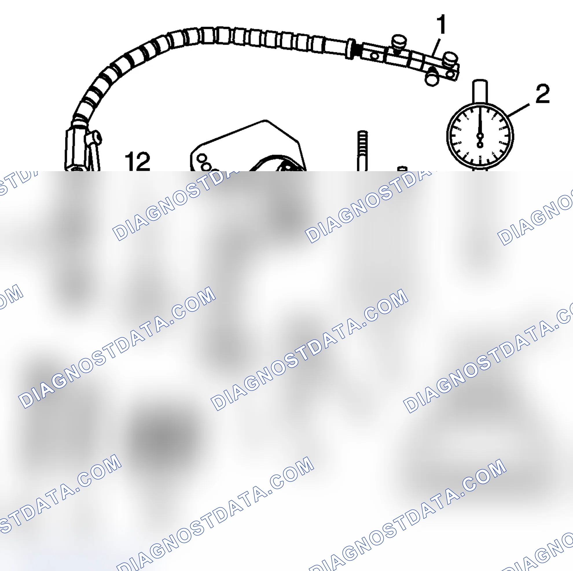 Scheme 55: Connecting Rod Bearing Clearance Measurement Procedure - Using J 43690 and J 43690-100
