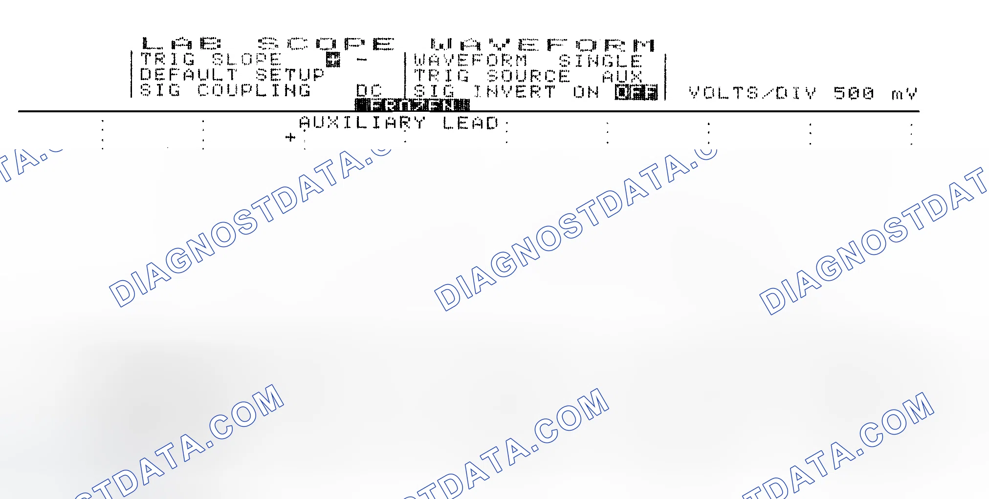 Scheme 14: Single Injector w/Excessive Current Flow - Current Pattern