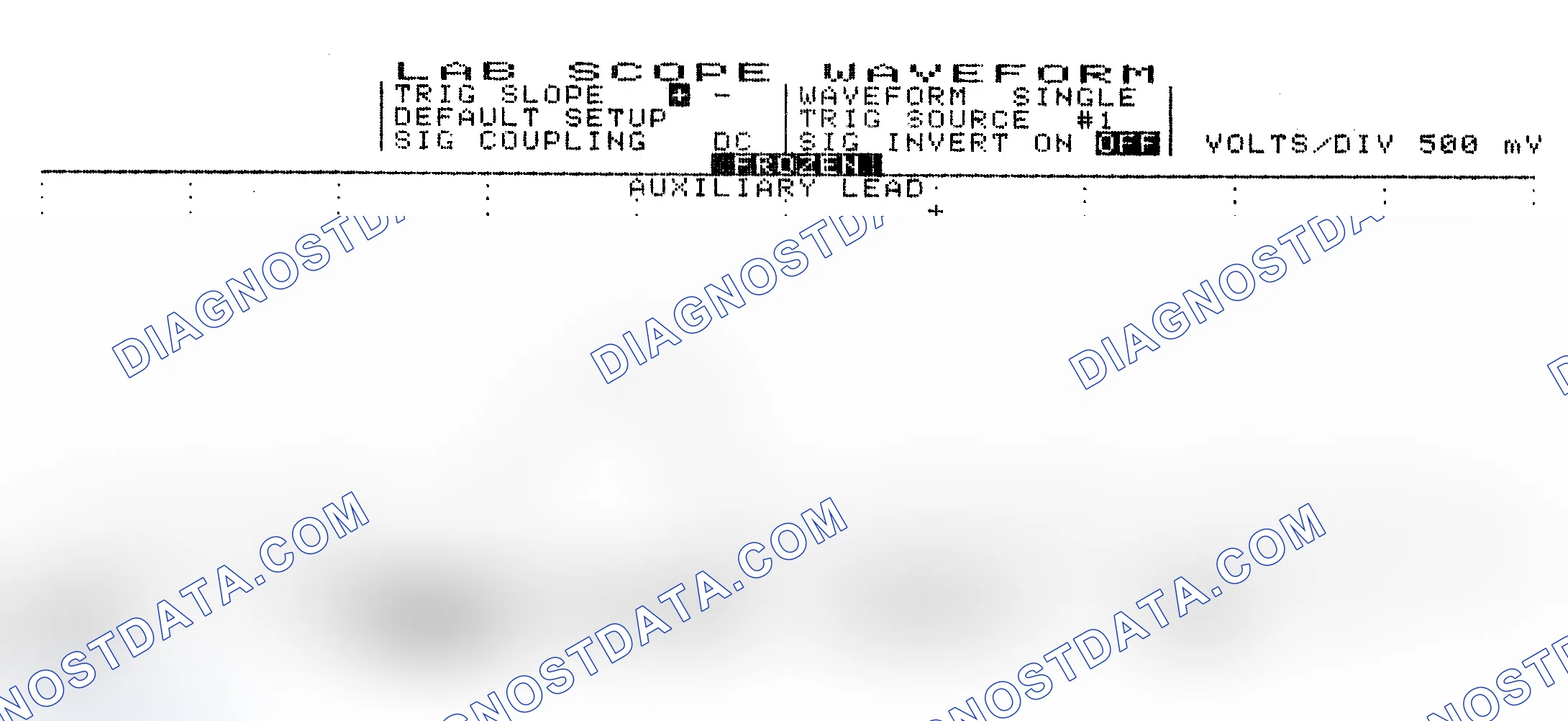 Scheme 10: Single Injector w/Excessive Current Flow - Current Pattern