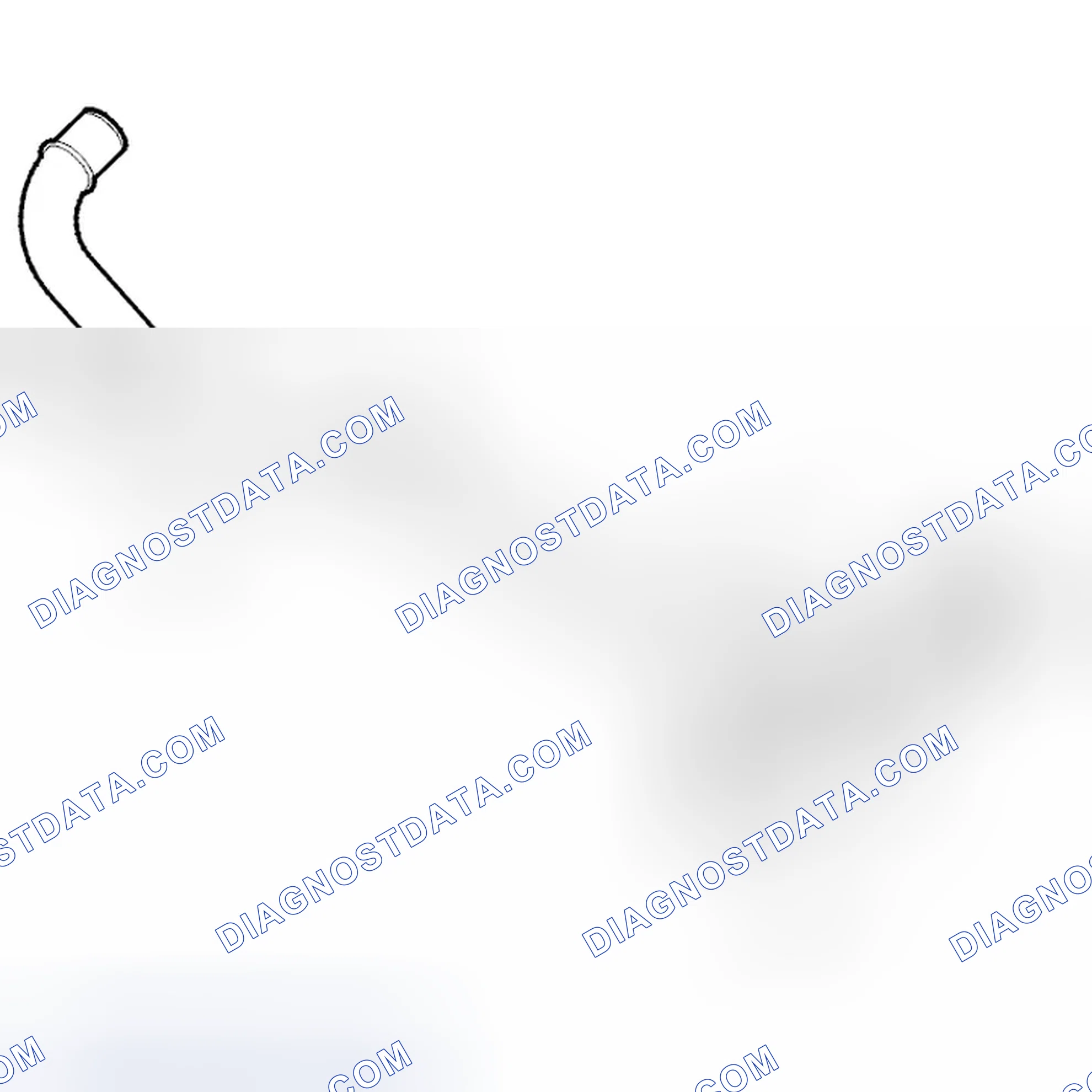Scheme 79: Releasing the inlet pipe for the coolant pump