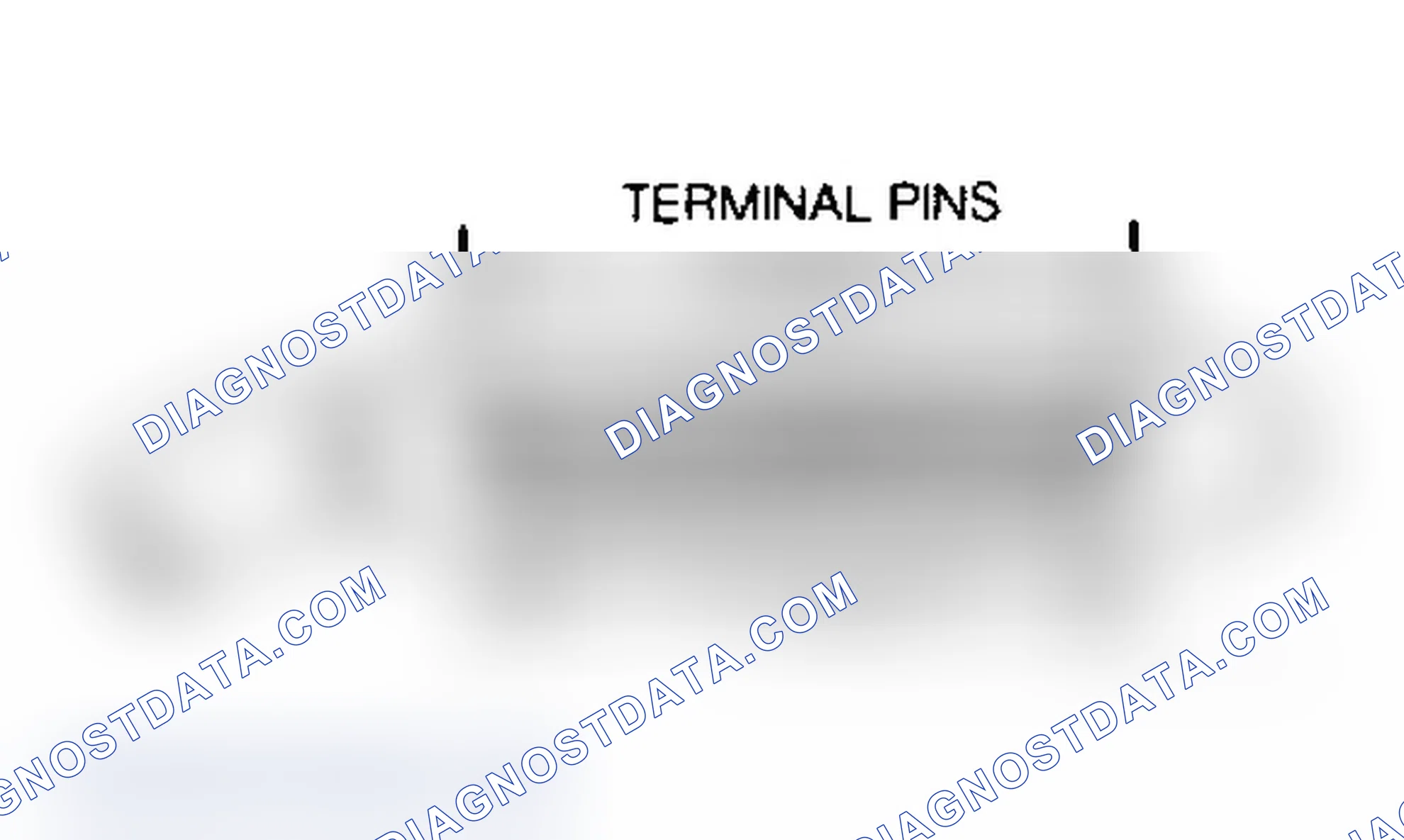 Scheme 6: ECU Connector - Terminal PIN Numbering