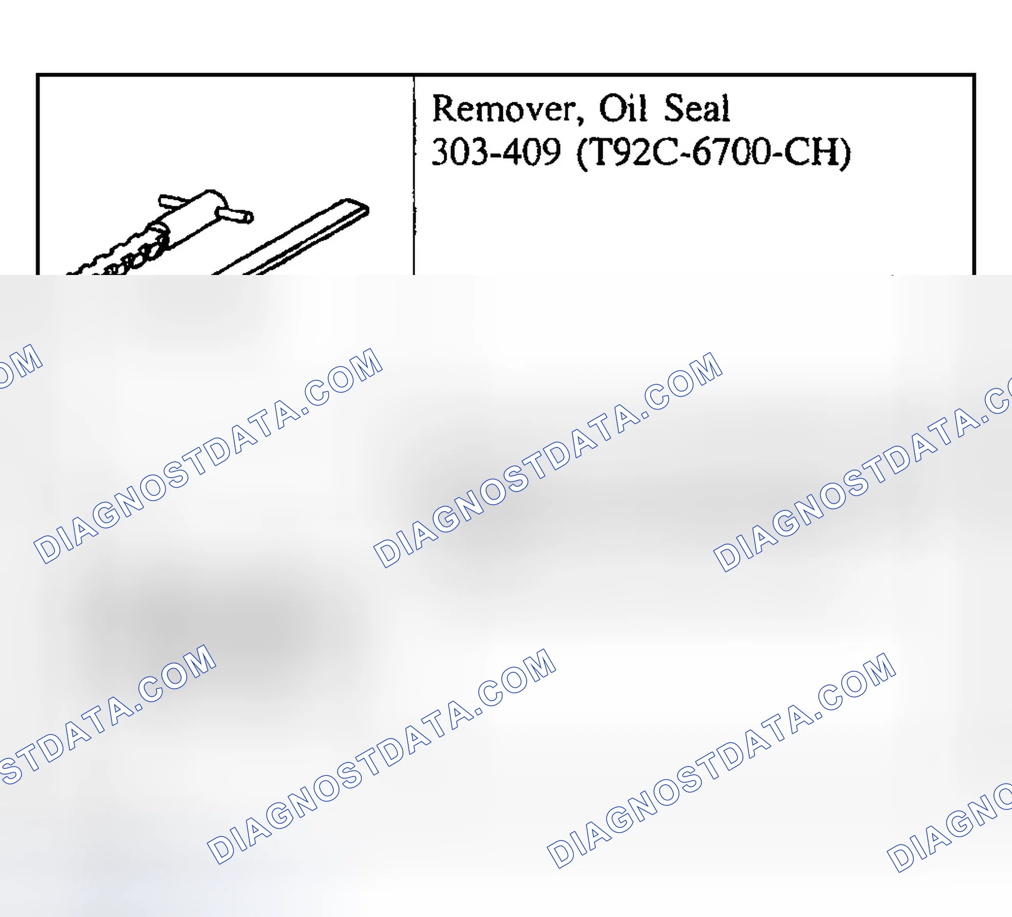 Scheme 246: Special Tool(s)