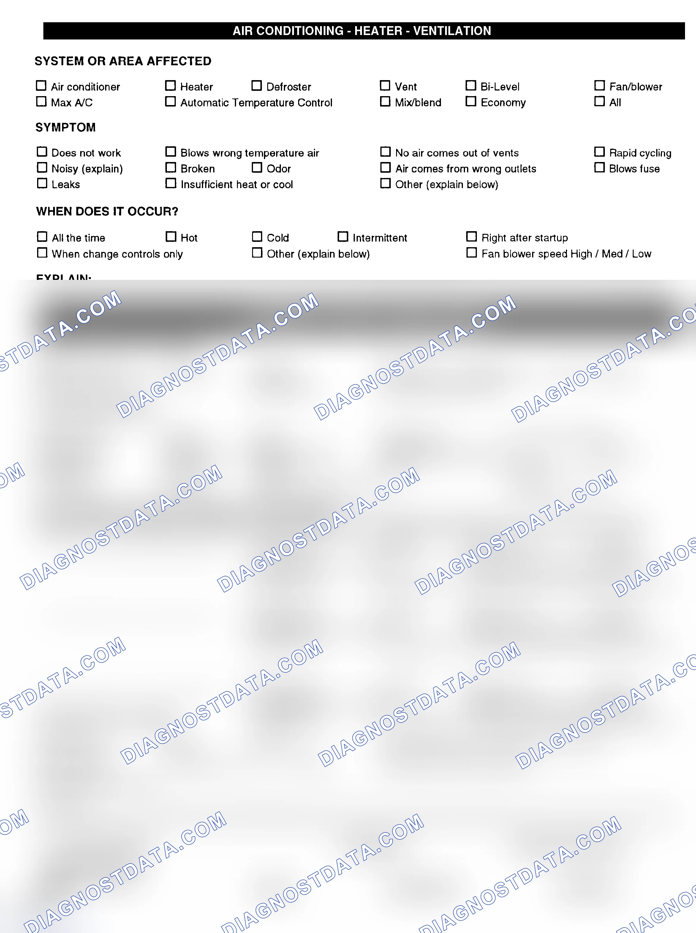 Scheme 4: Symptom Check List - Page 3