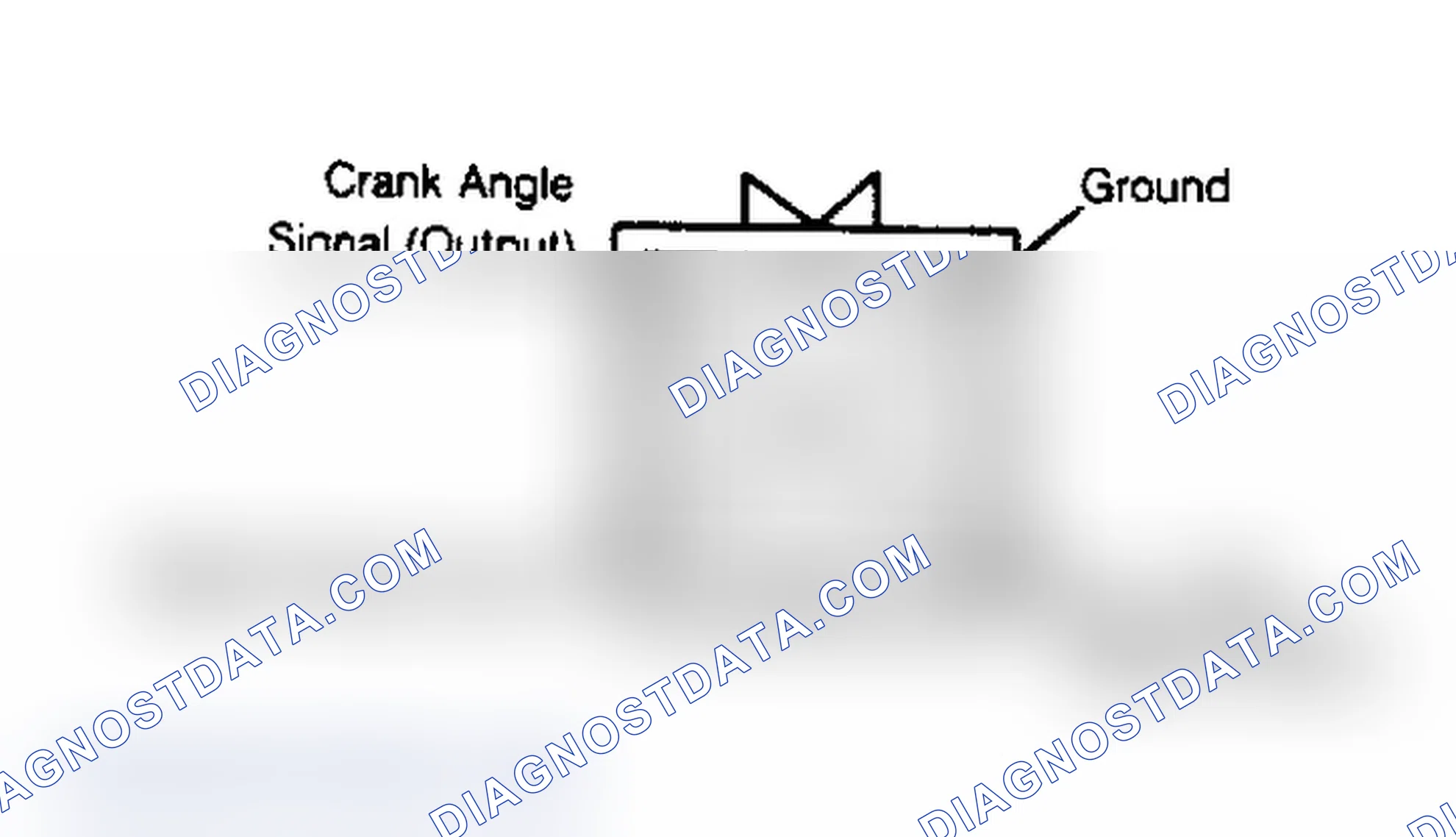 Scheme 12: Crank Angle Sensor (All Others)