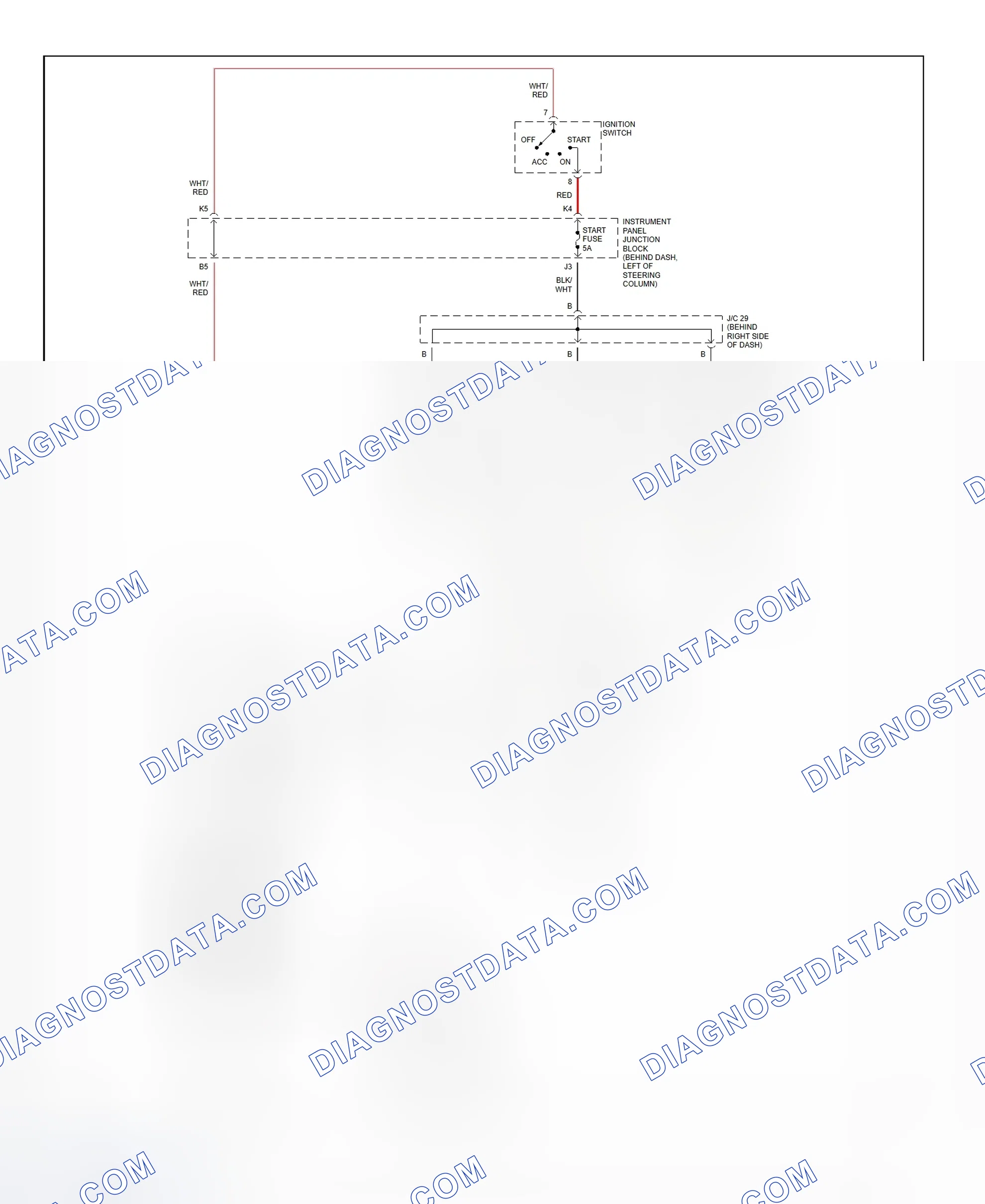 Fig. 20: Starting System Wiring Diagram (Camry - 2.2L & 3.0L)