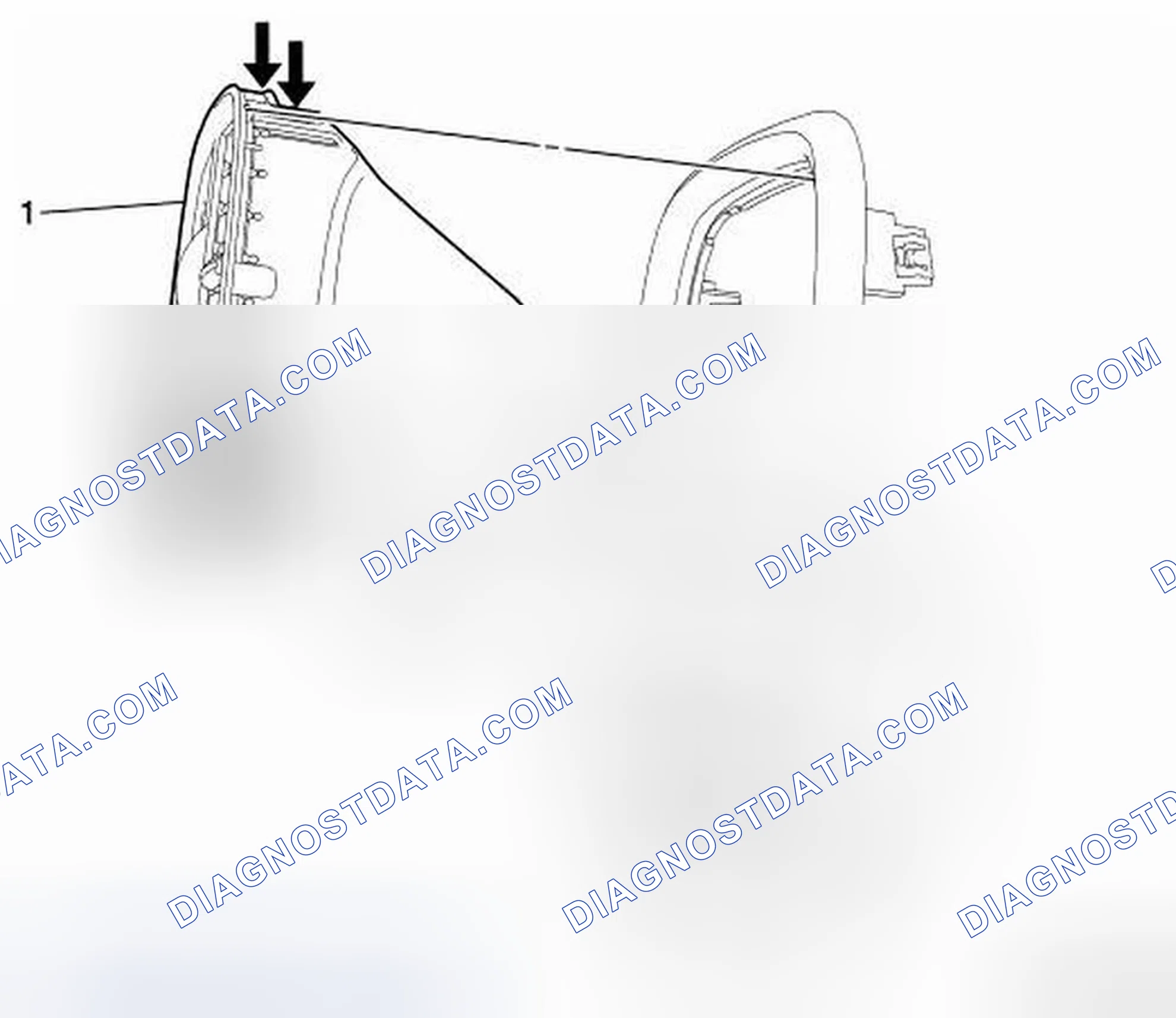Scheme 6: Front Floor Console Rear Air Outlet Deflector Housing Replacement