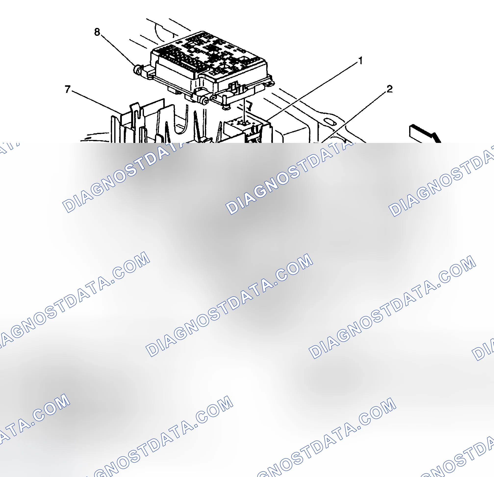 Scheme 5: UNDERHOOD FUSE BLOCK