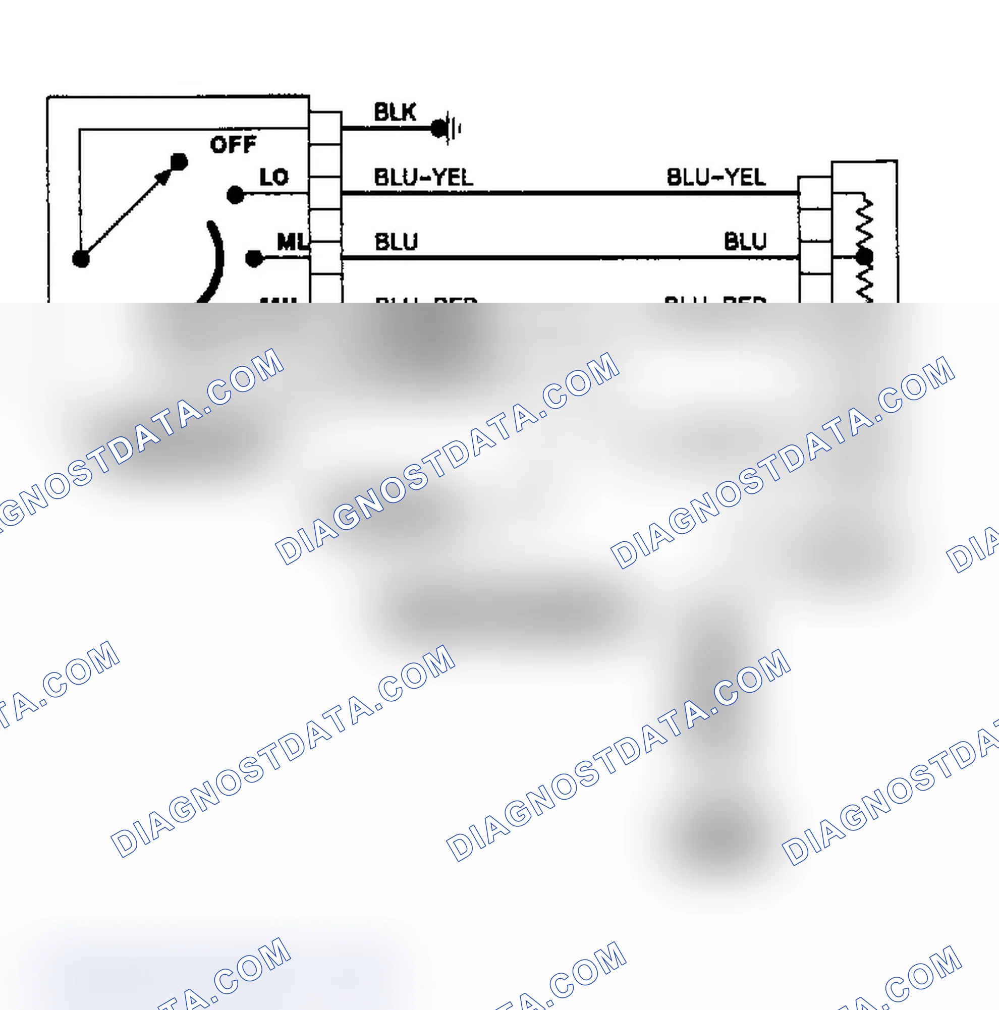 Scheme 2: FRESH/RECIRCULATION AIR CONTROL LEVER