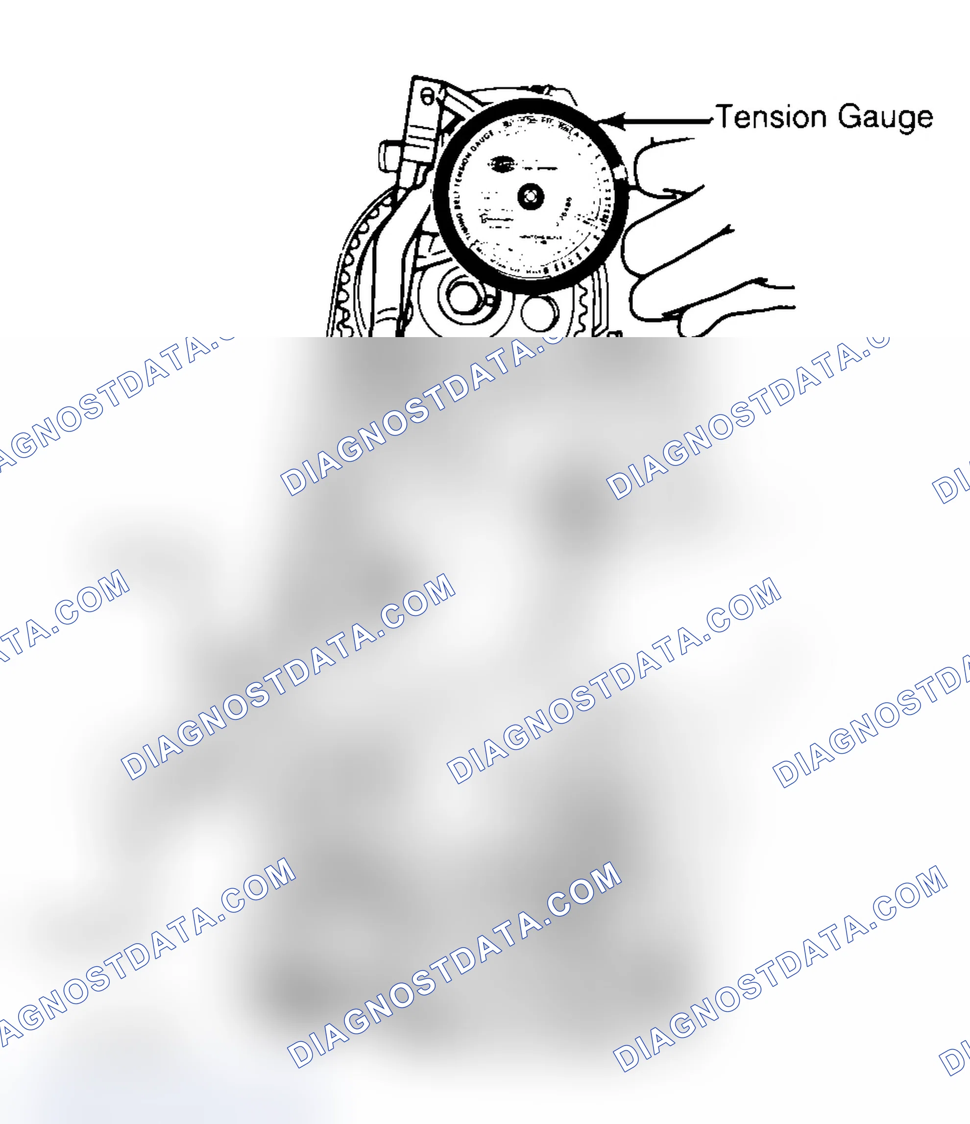 Scheme 3: Adjusting Typical Timing Belt Tension
