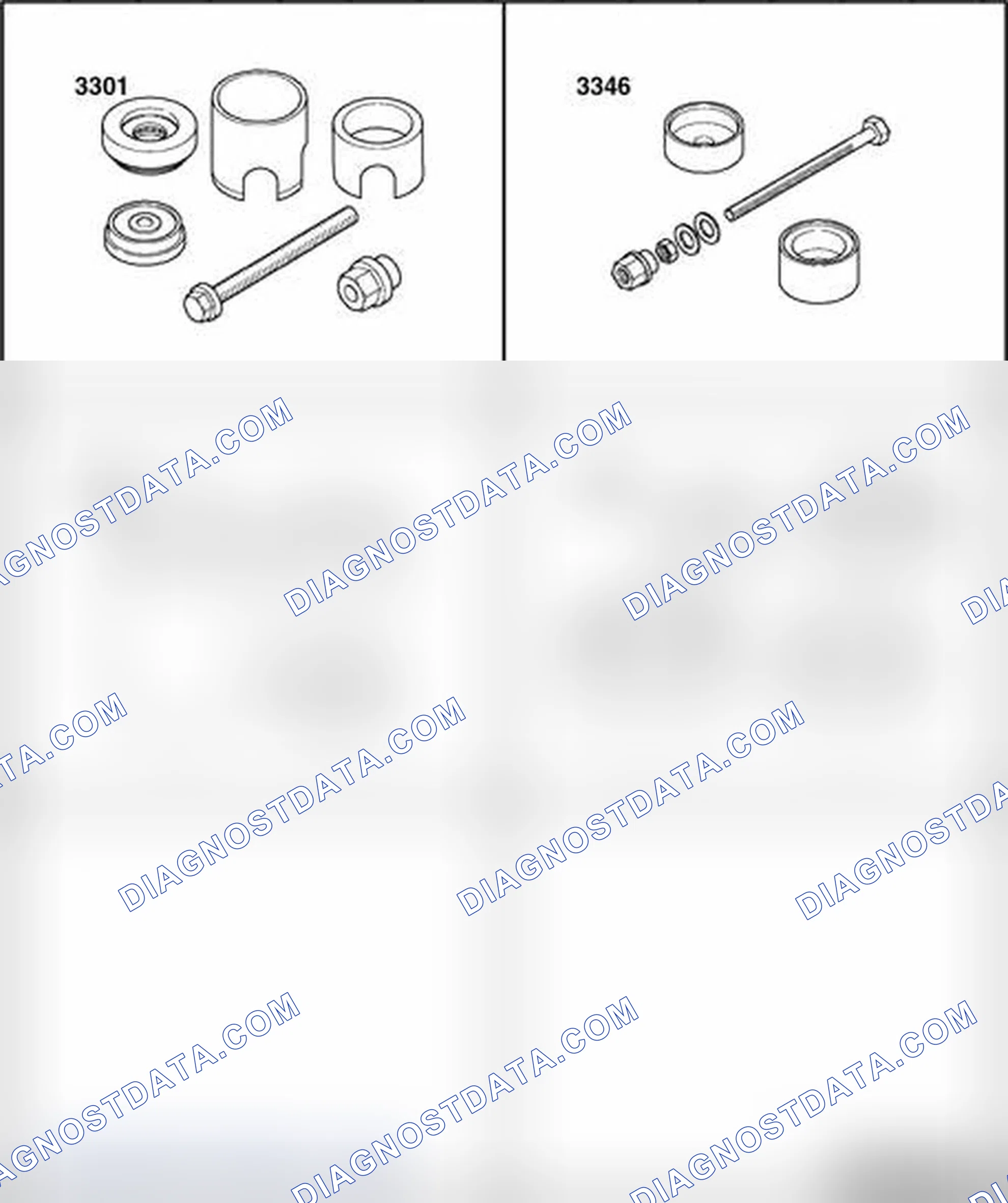 Scheme 152: Guide link mountings, replacing