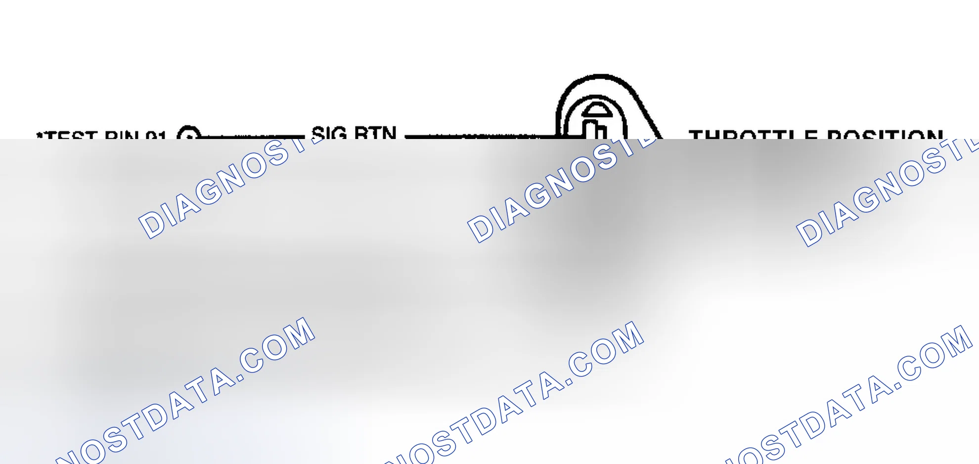Scheme 14: Identifying TP Sensor Circuit & Connector Terminals