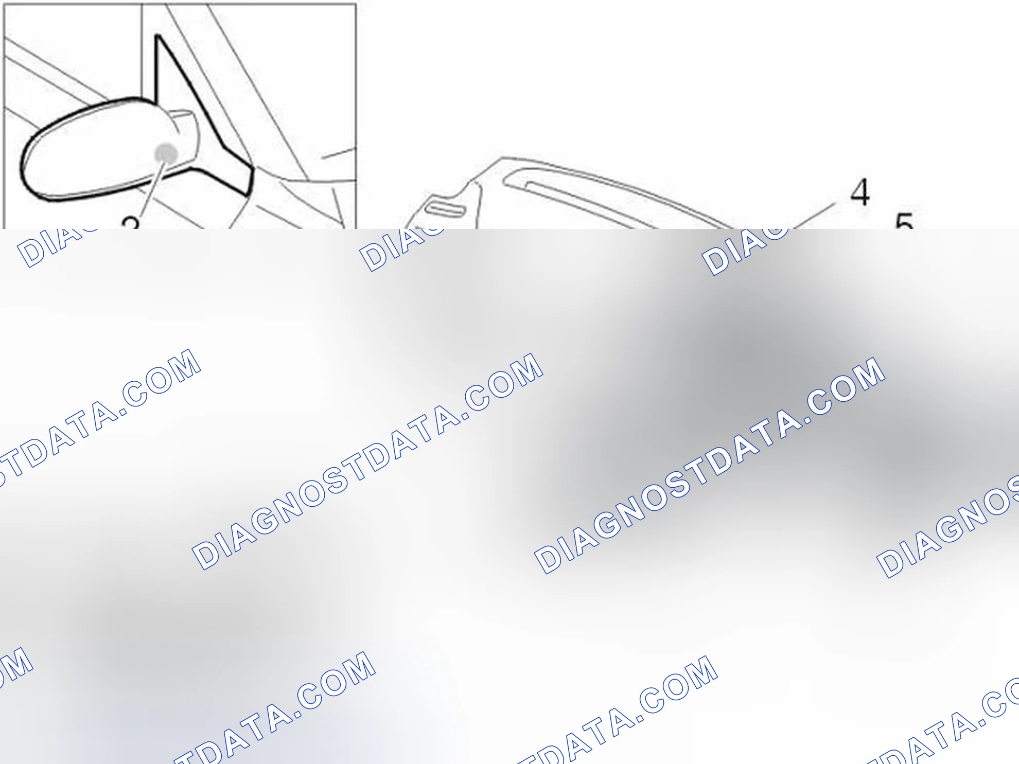 Scheme 6: Passenger Compartment/Door Mirror