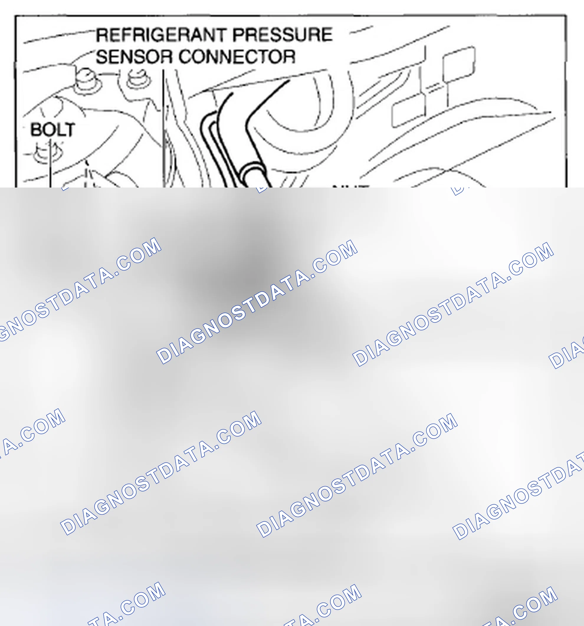 Scheme 98: REFRIGERANT LINE REMOVAL/INSTALLATION
