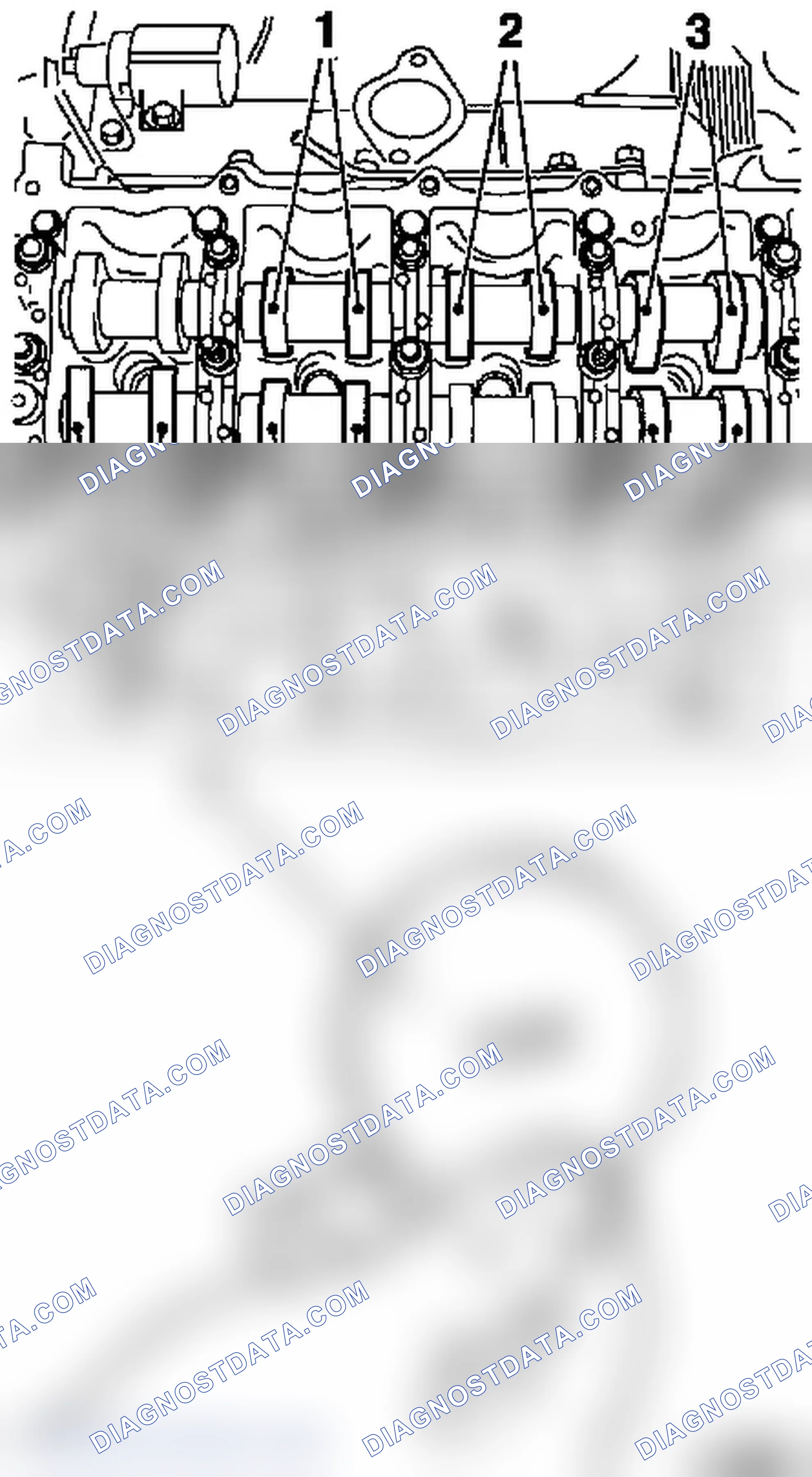 Repair Engine Using an Engine Short Block (Y 17 DT)